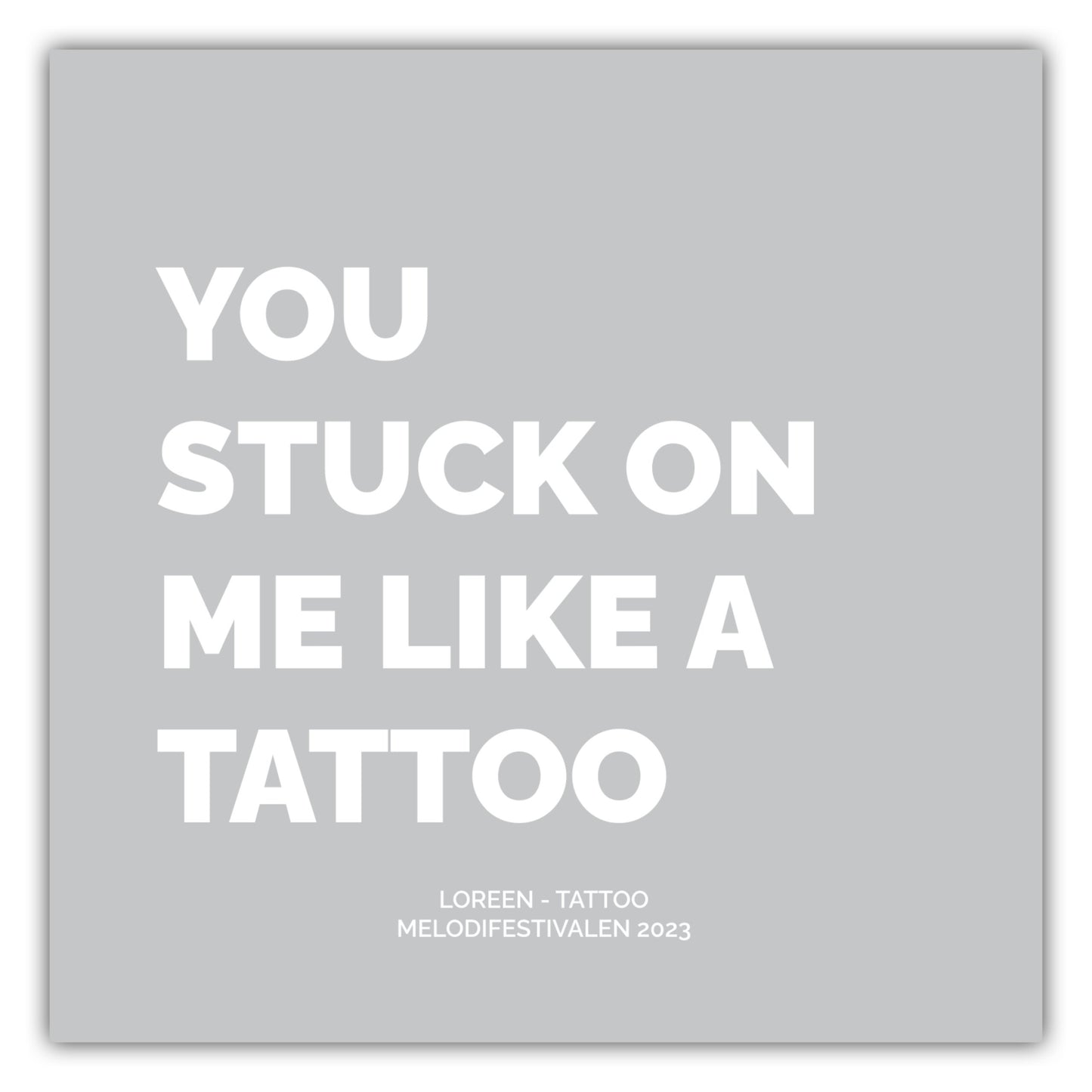 Poster Loreen - Tattoo