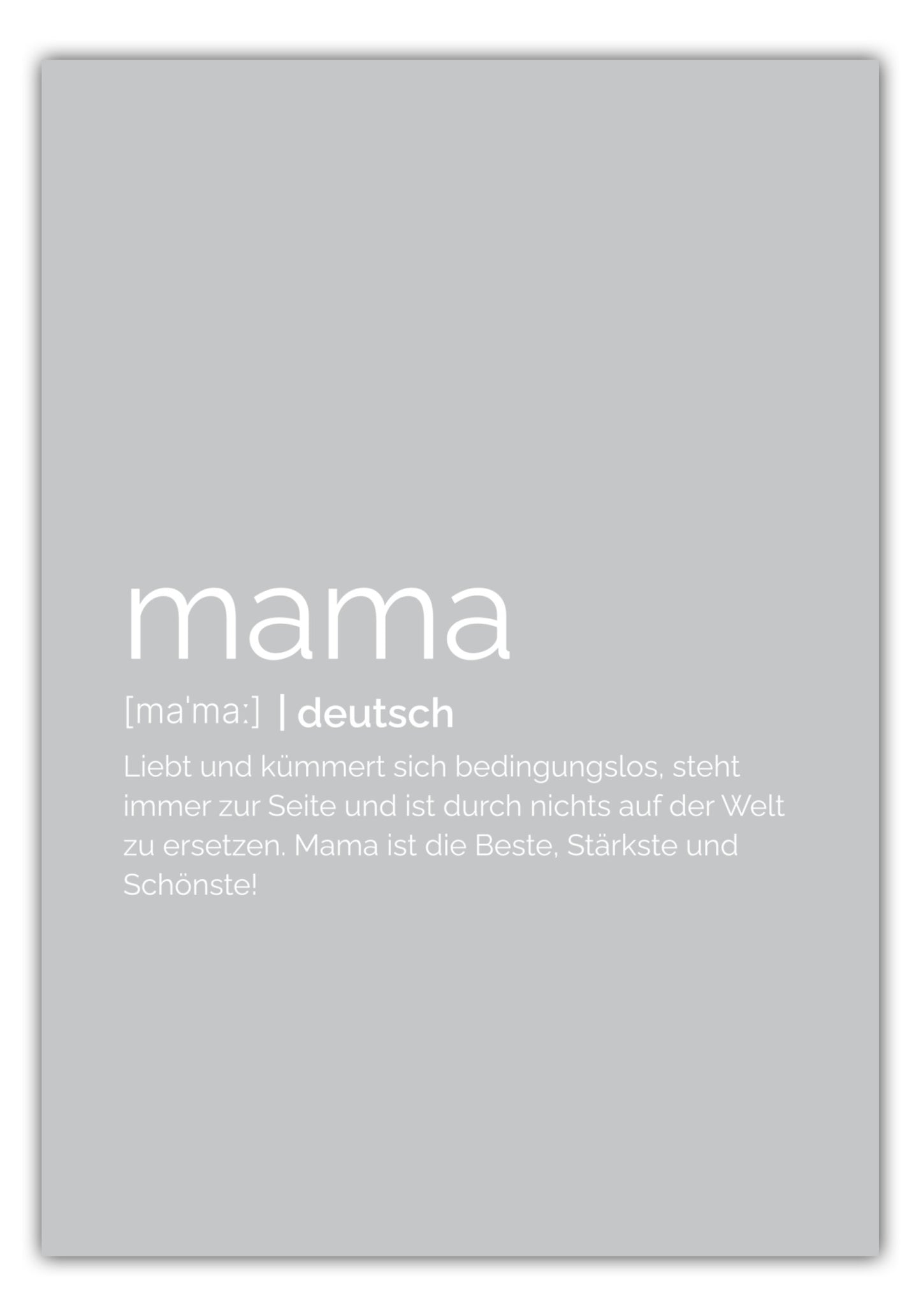 Poster Mama