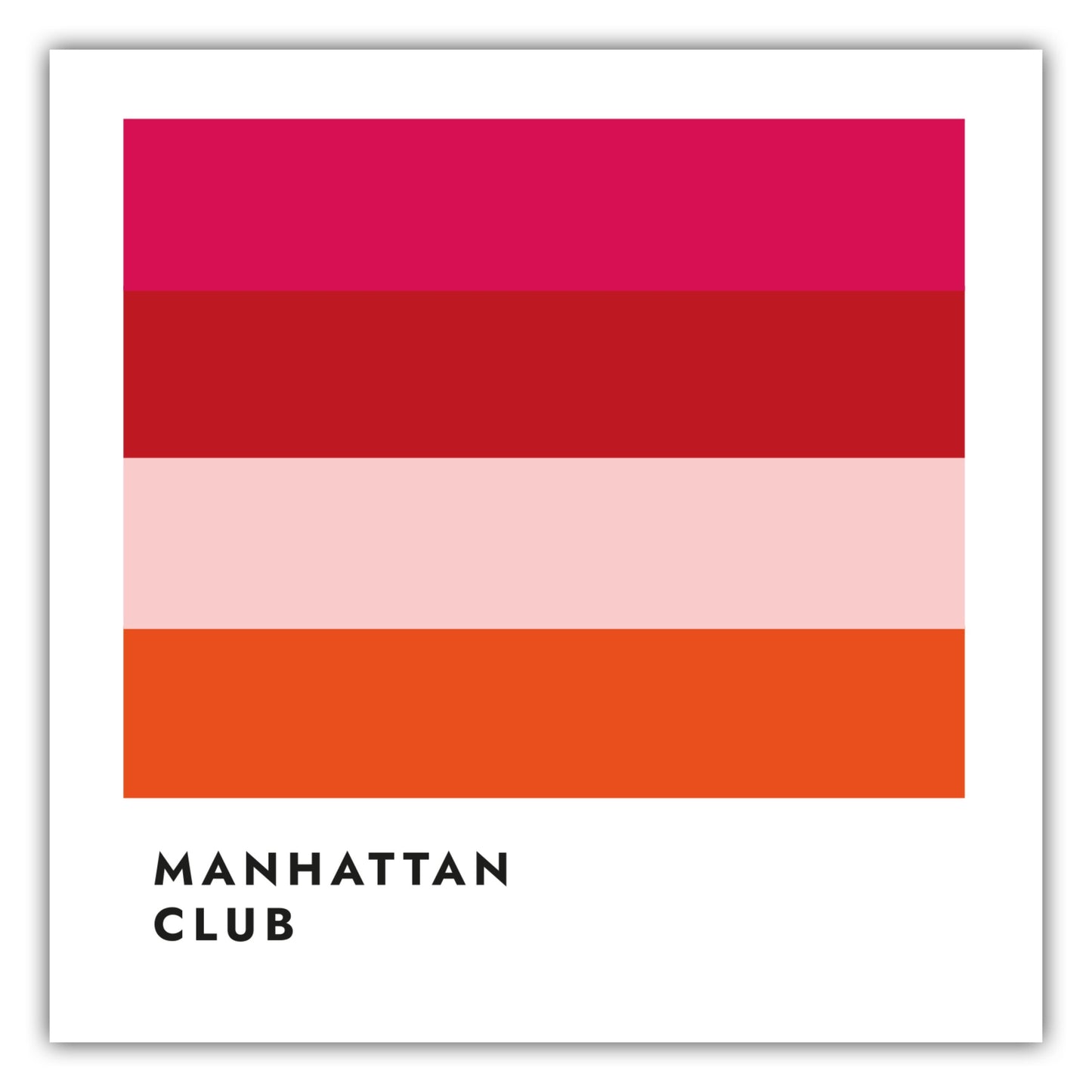 Poster Manhattan Club