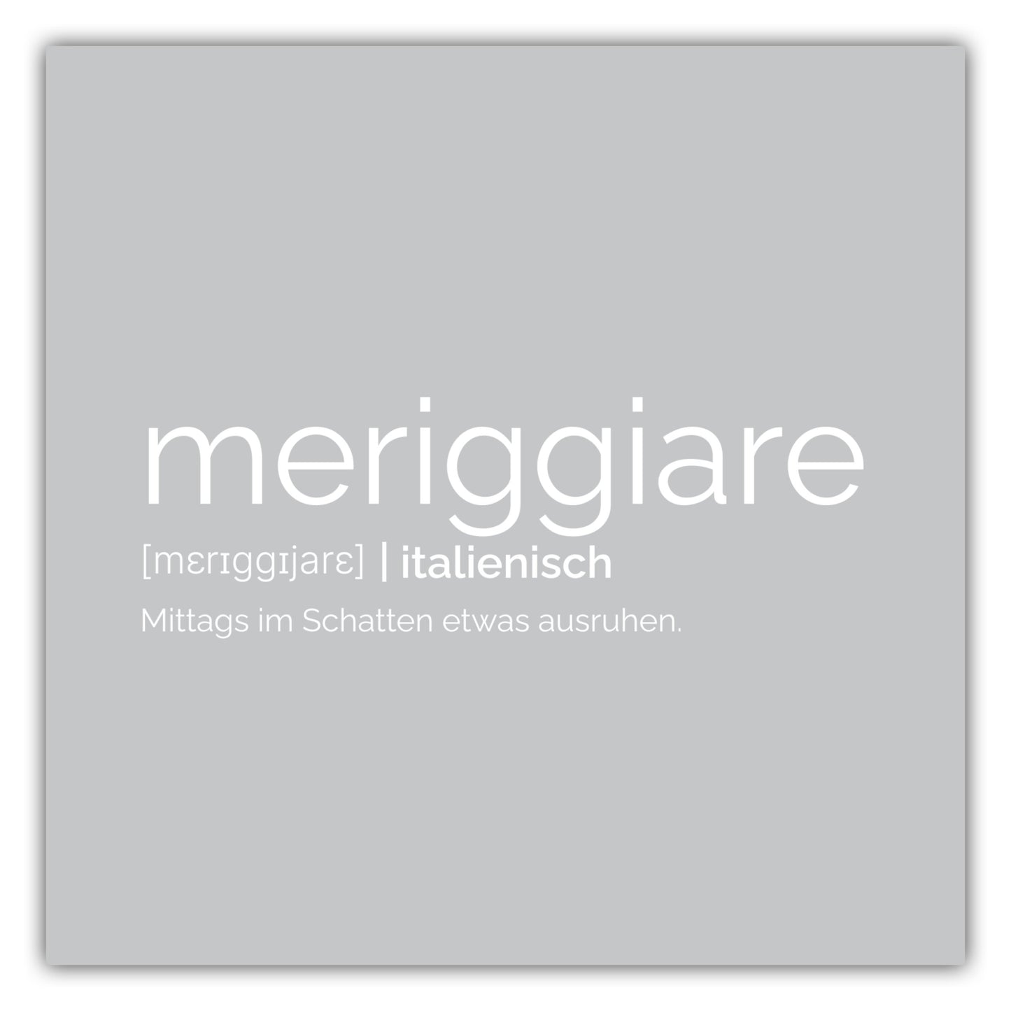 Poster Merrigiare