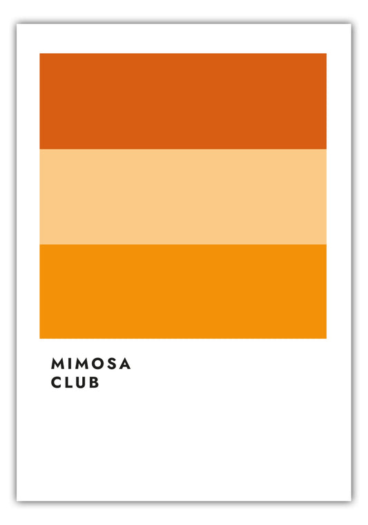 Poster Mimosa Club