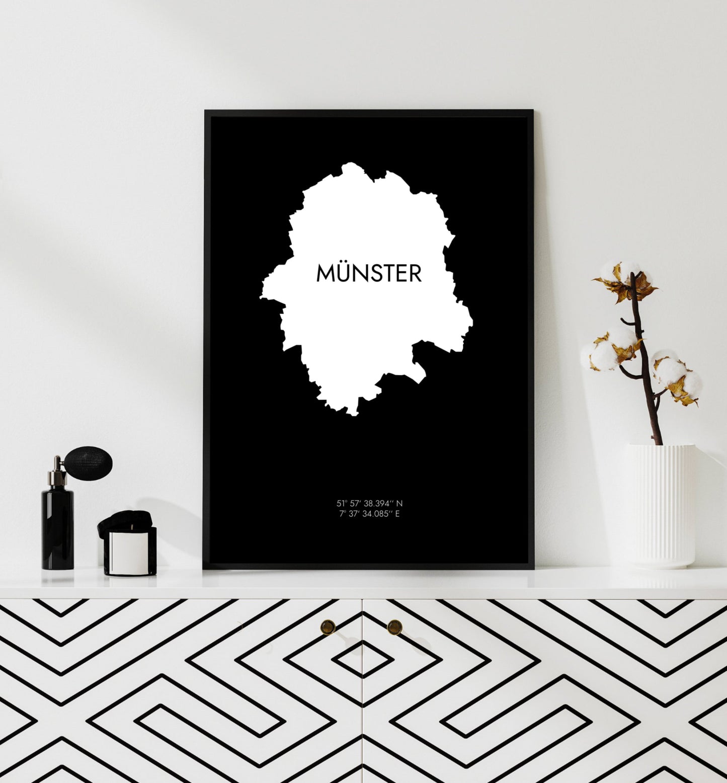 Poster Münster Koordinaten #6