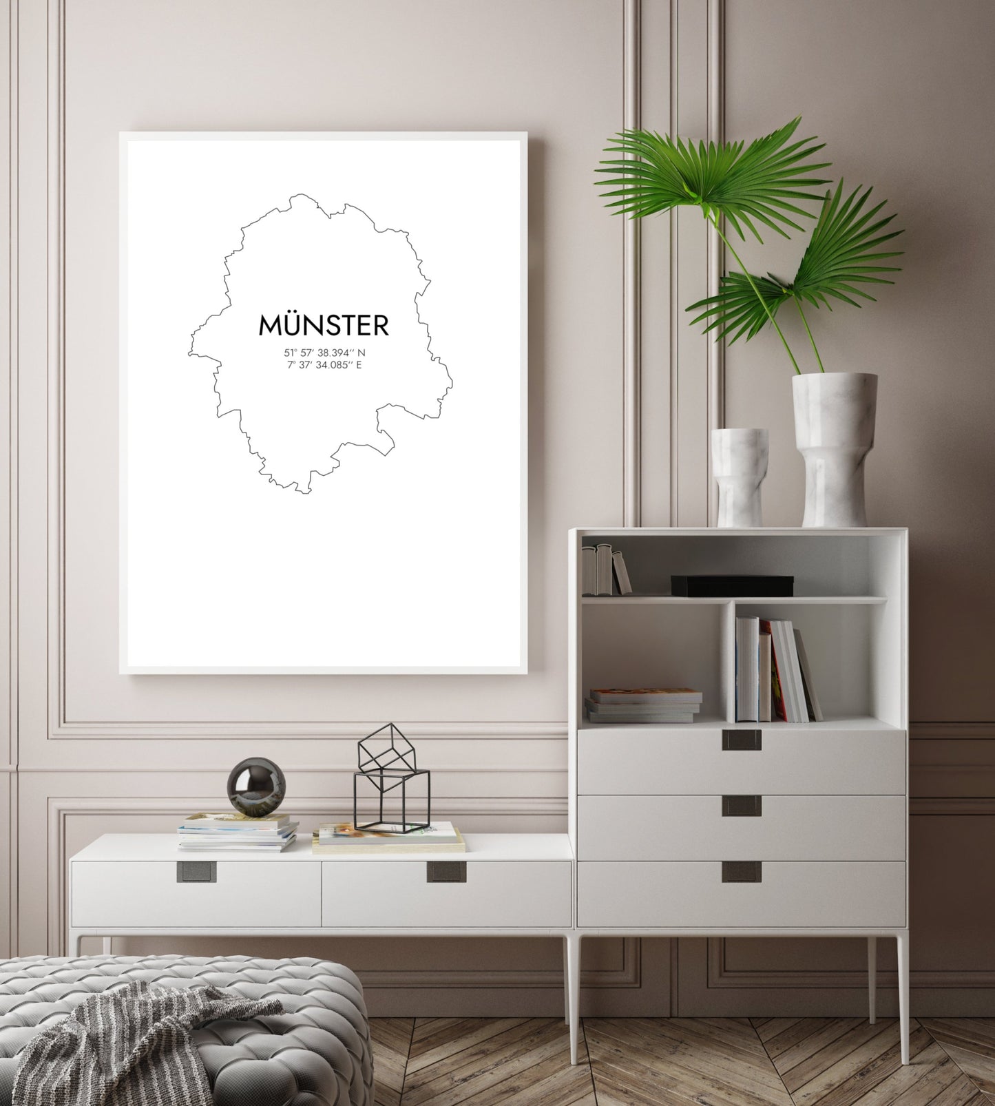Poster Münster Koordinaten #7