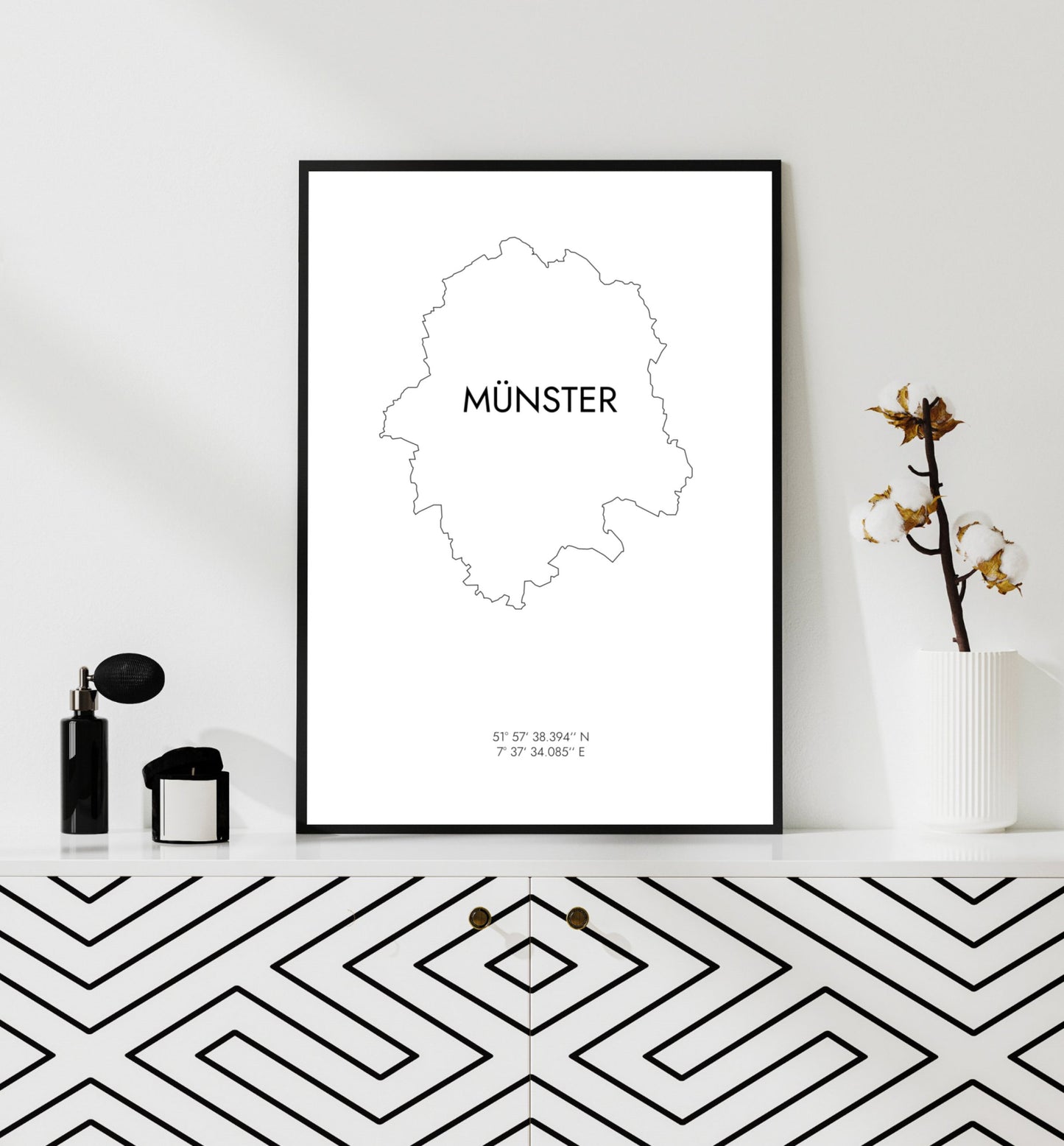 Poster Münster Koordinaten #8