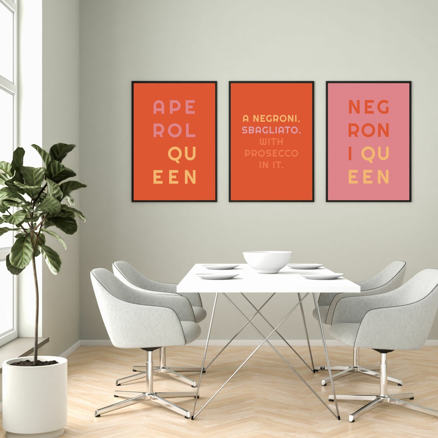 Poster Negroni Queen - La Dolce Vita Collection