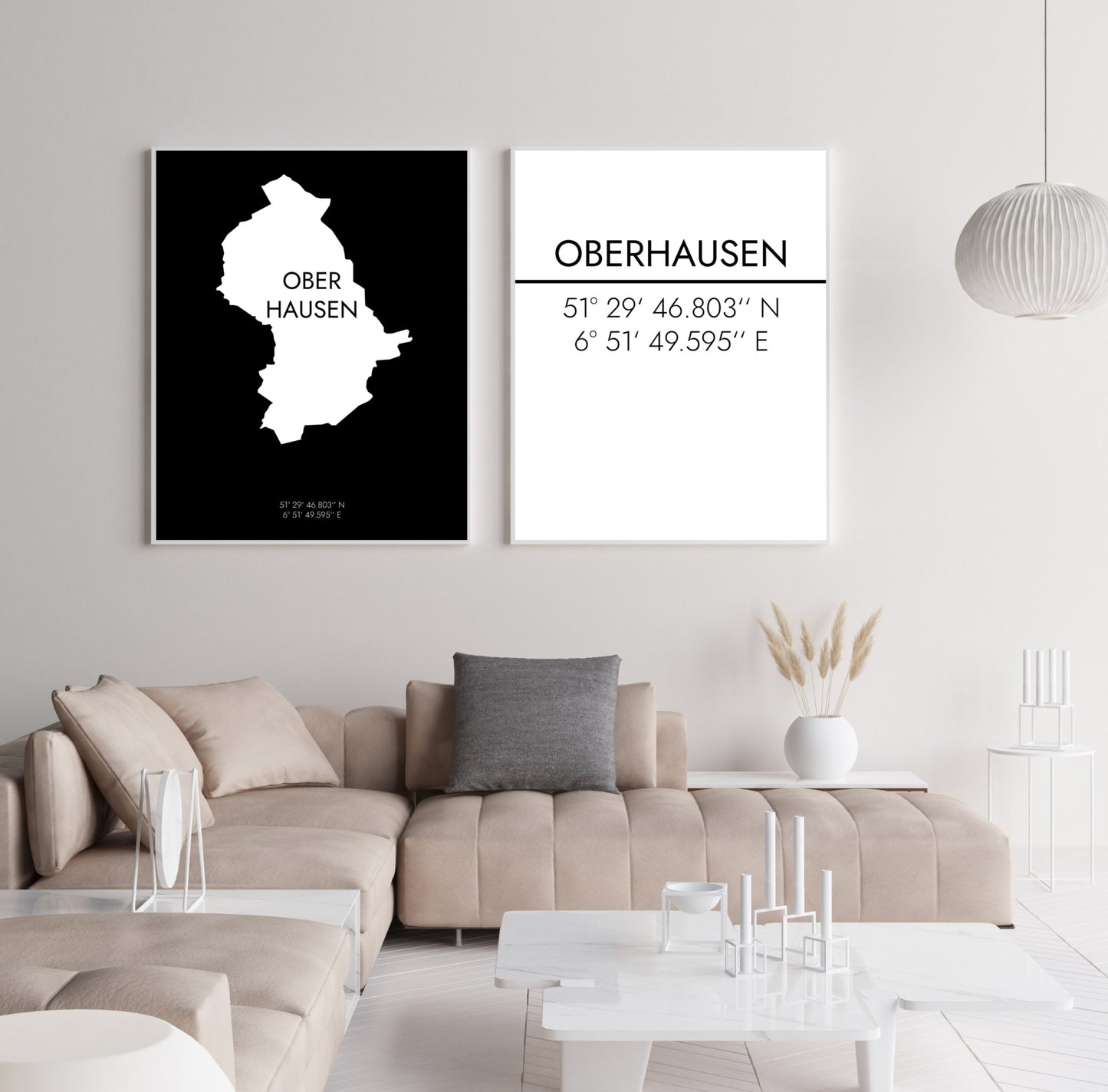 Poster Oberhausen Koordinaten #2