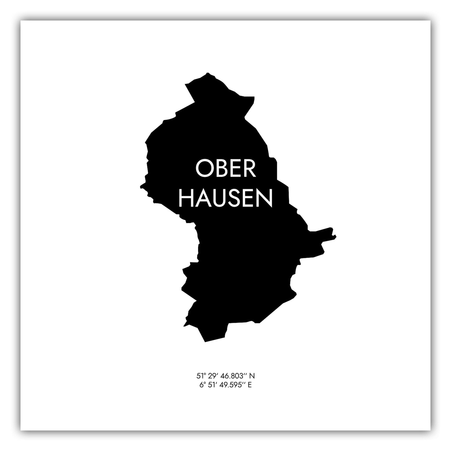 Poster Oberhausen Koordinaten #6