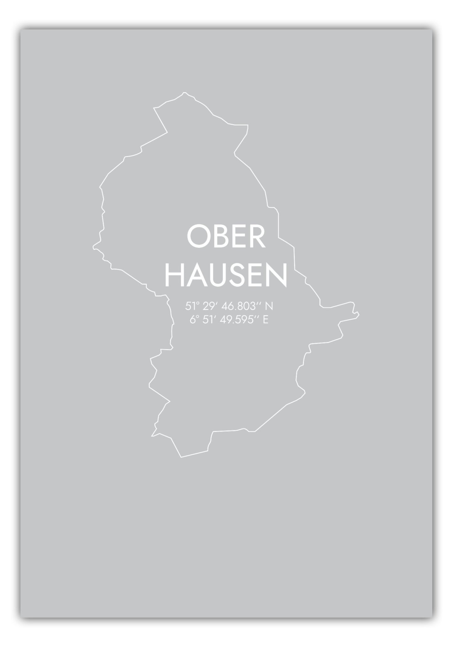 Poster Oberhausen Koordinaten #7