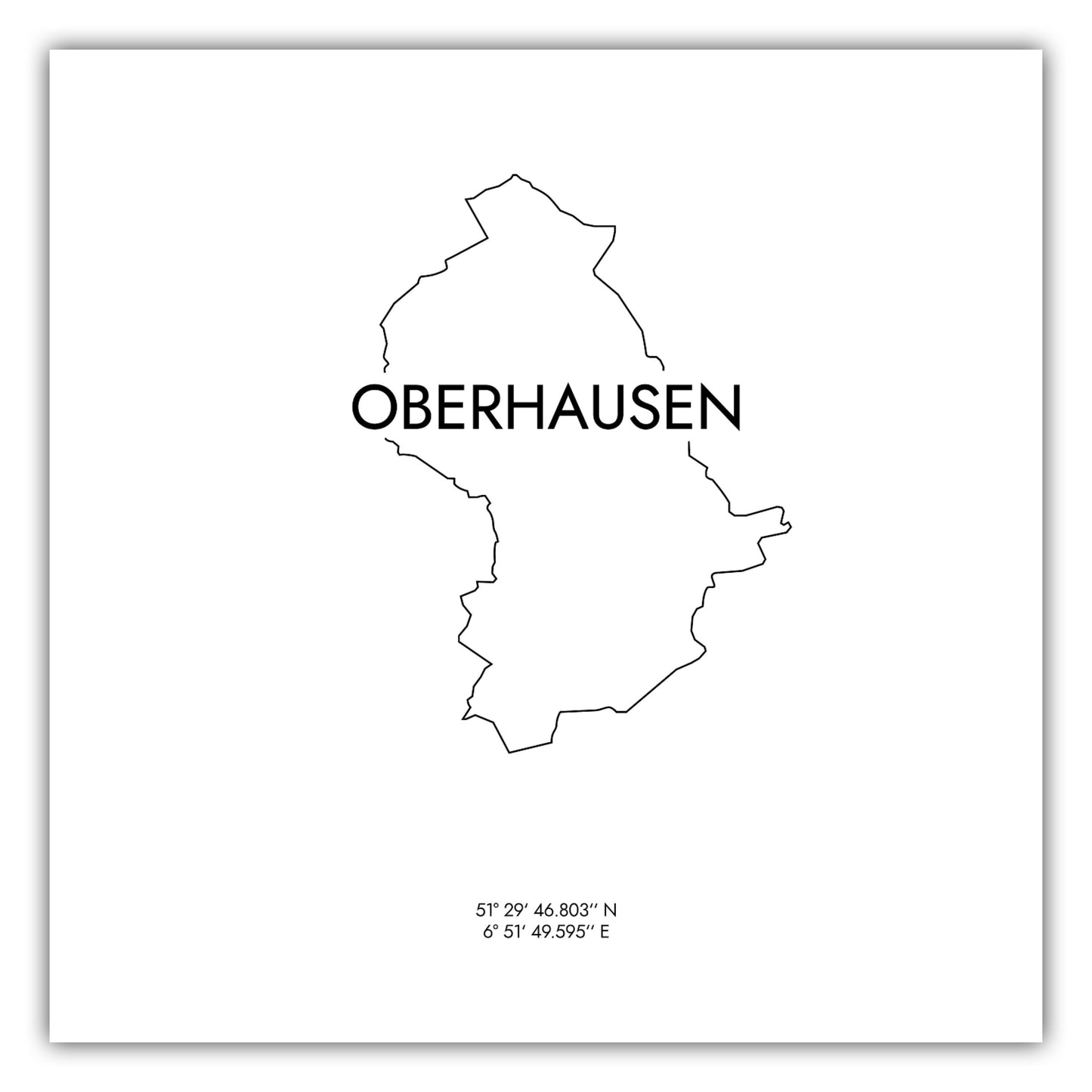 Poster Oberhausen Koordinaten #8
