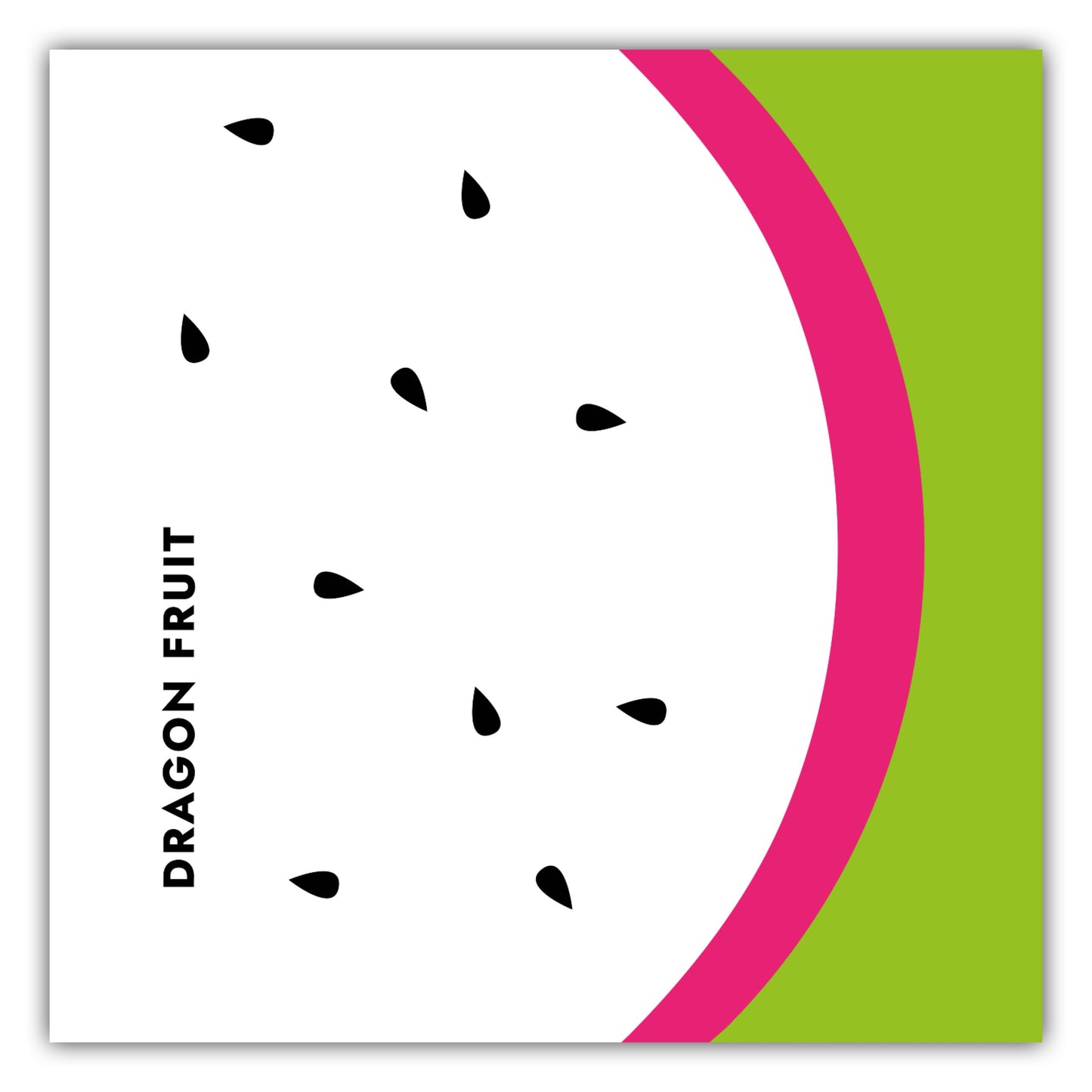 Poster Obst & Gemüse - Dragonfruit