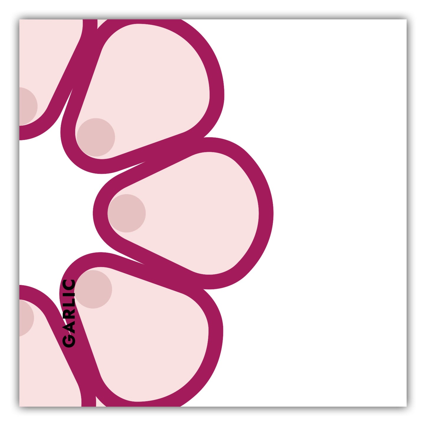 Poster Obst & Gemüse - Garlic
