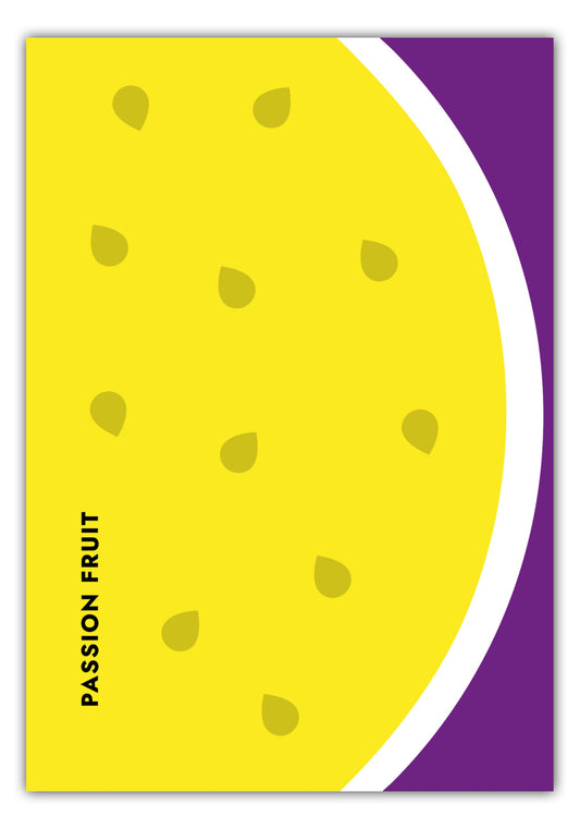 Poster Obst & Gemüse - Passionfruit