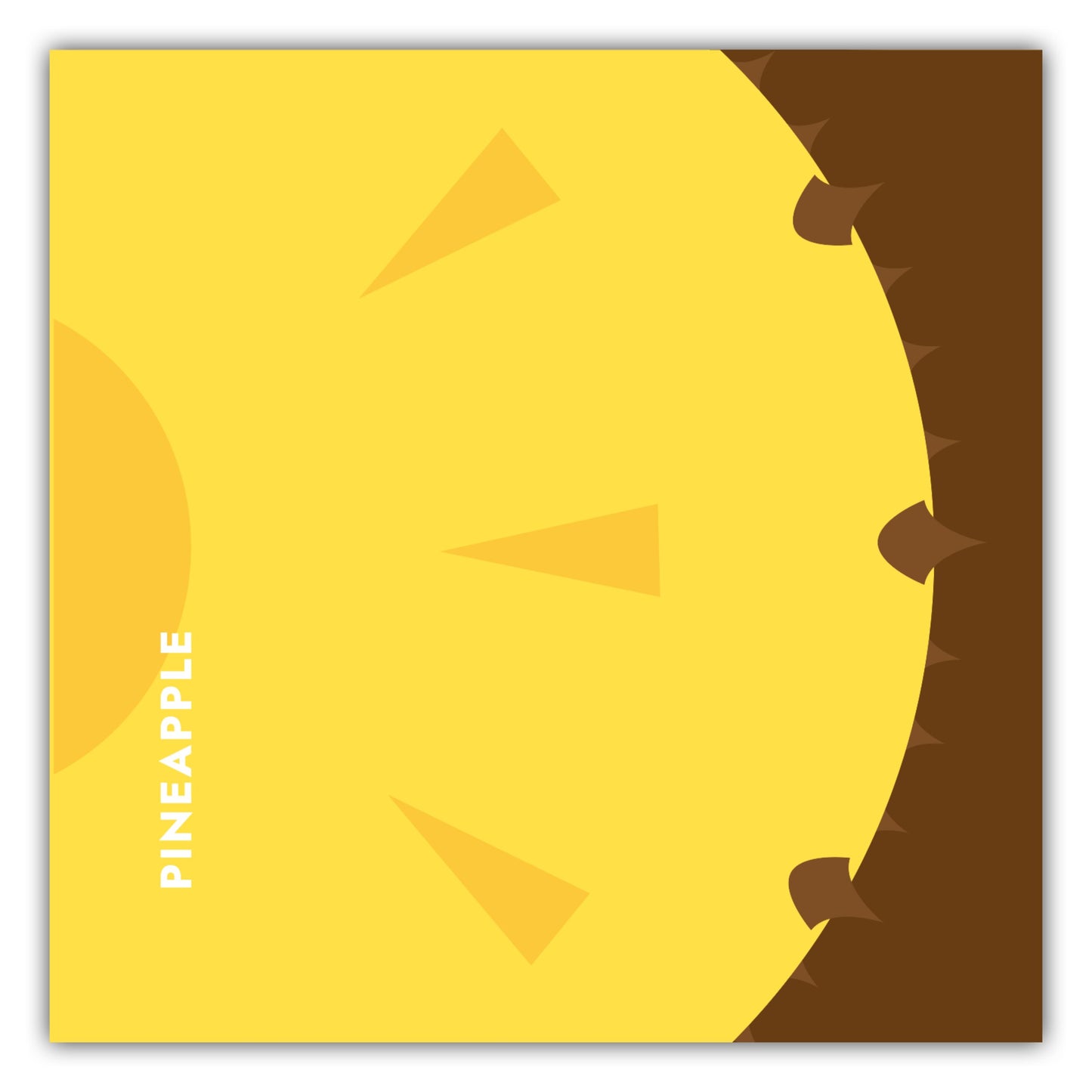 Poster Obst & Gemüse - Pineapple