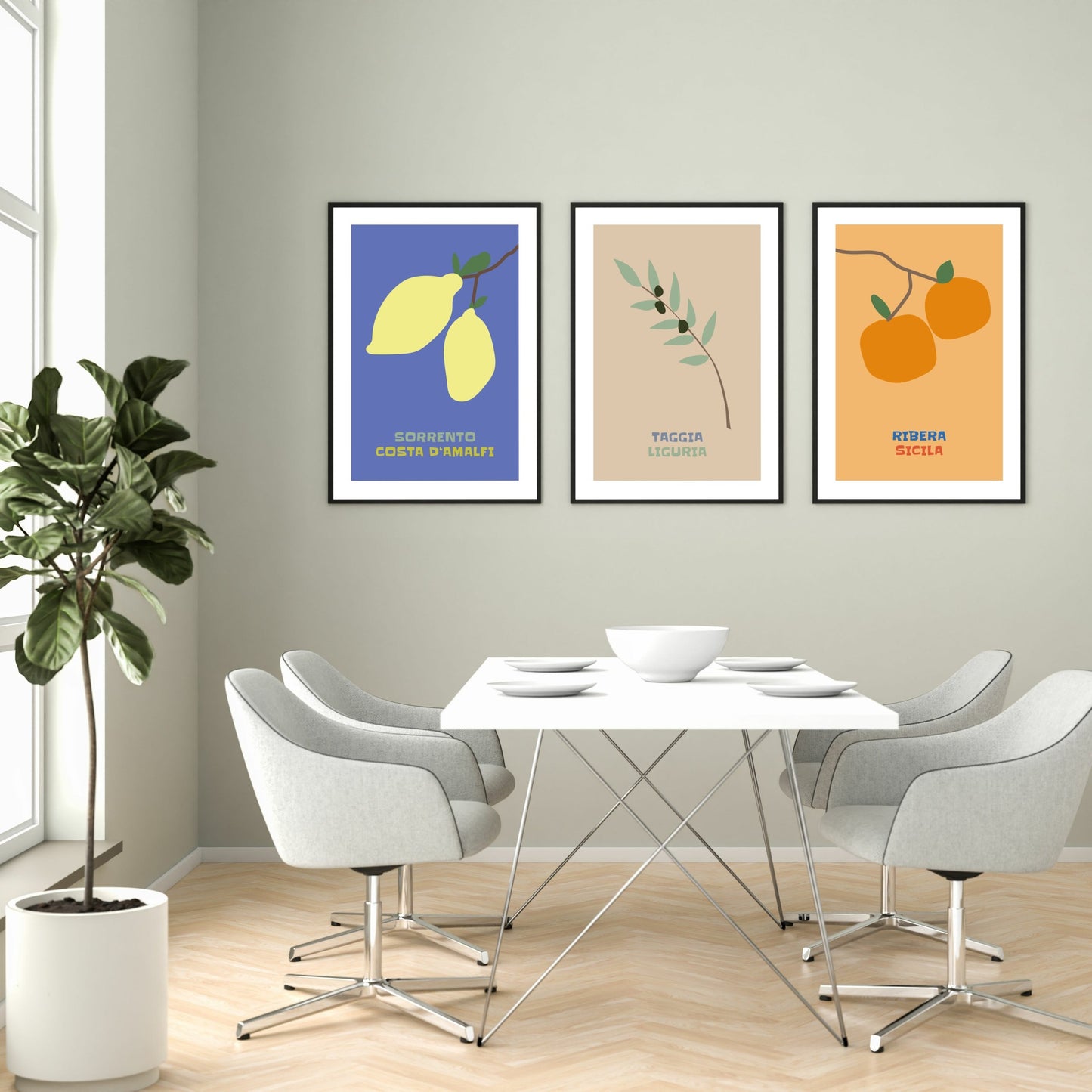 Poster Oliven - Taggia Liguria - La Dolce Vita Collection