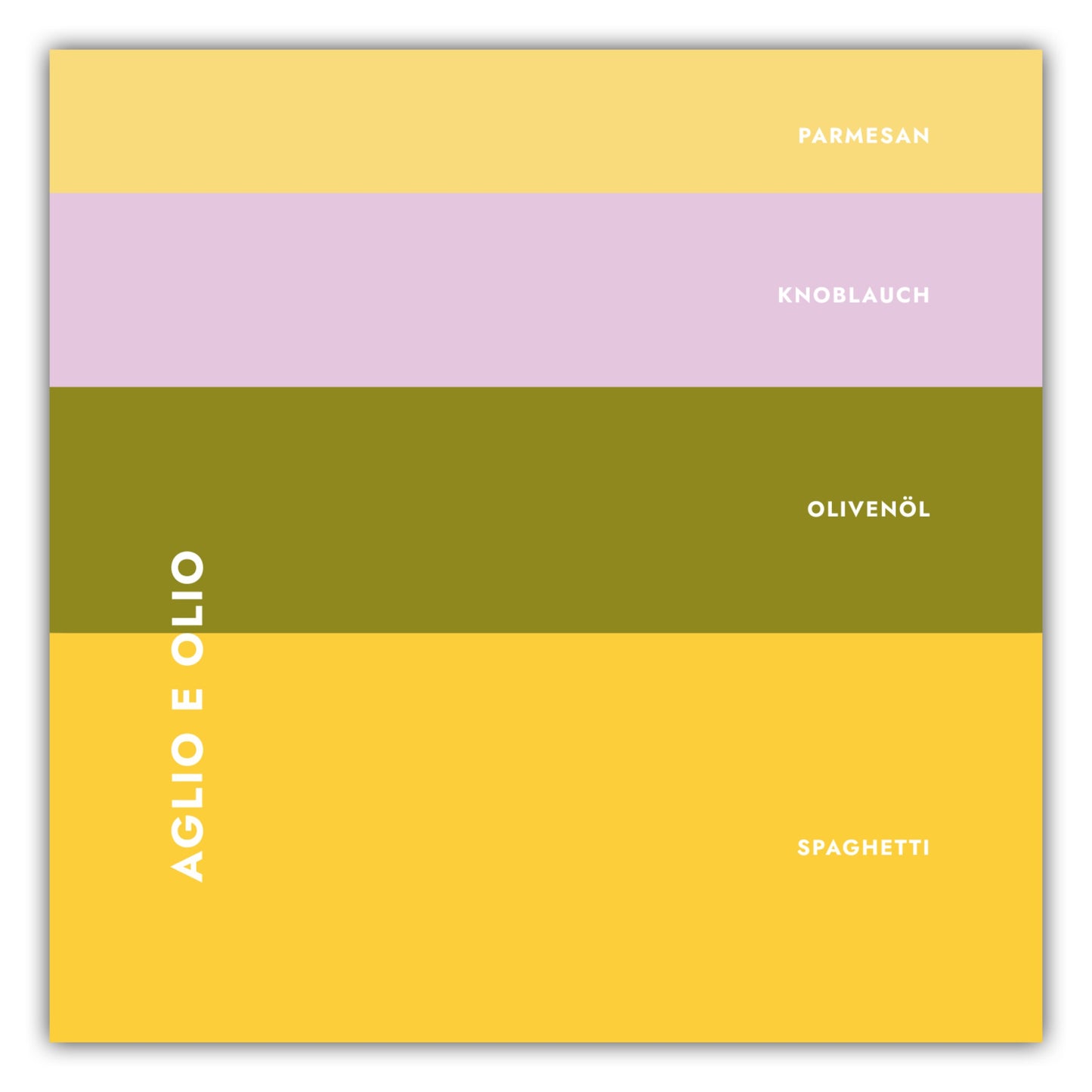 Poster Pasta - Aglio E Olio