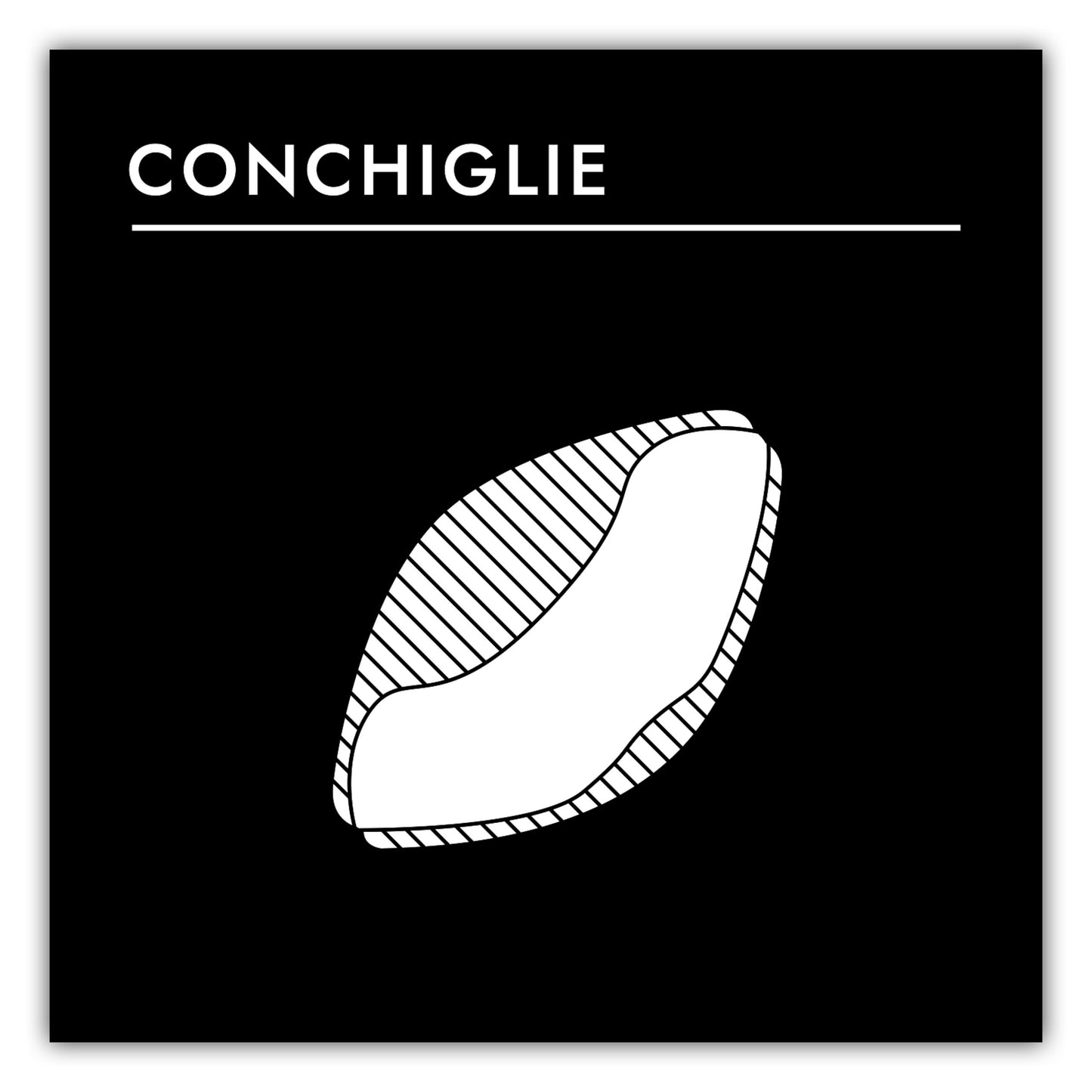 Poster Pasta - Conchiglie