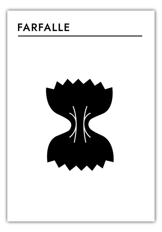Poster Pasta - Farfalle