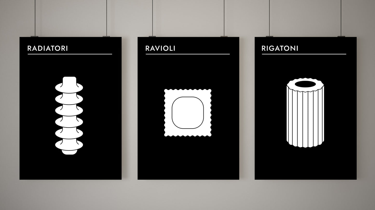 Poster Pasta - Rigatoni