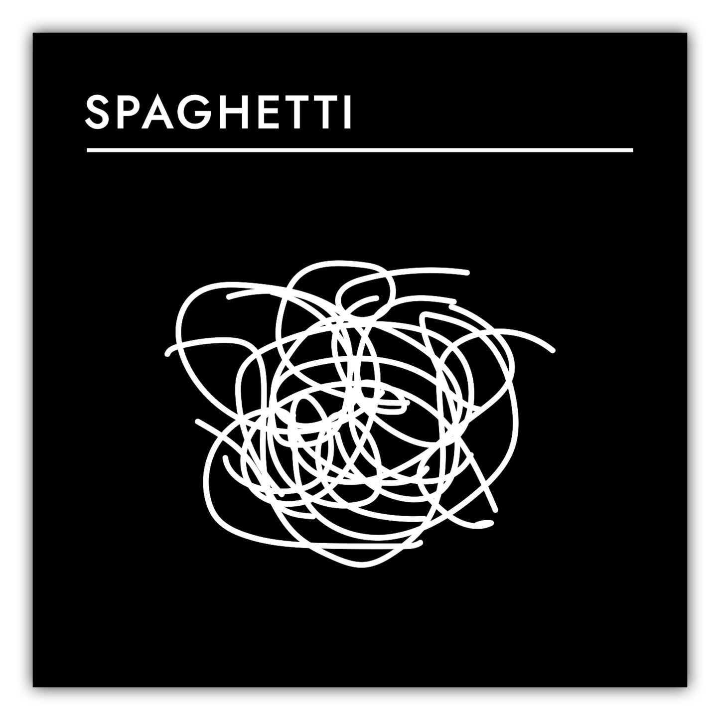 Poster Pasta - Spaghetti #1