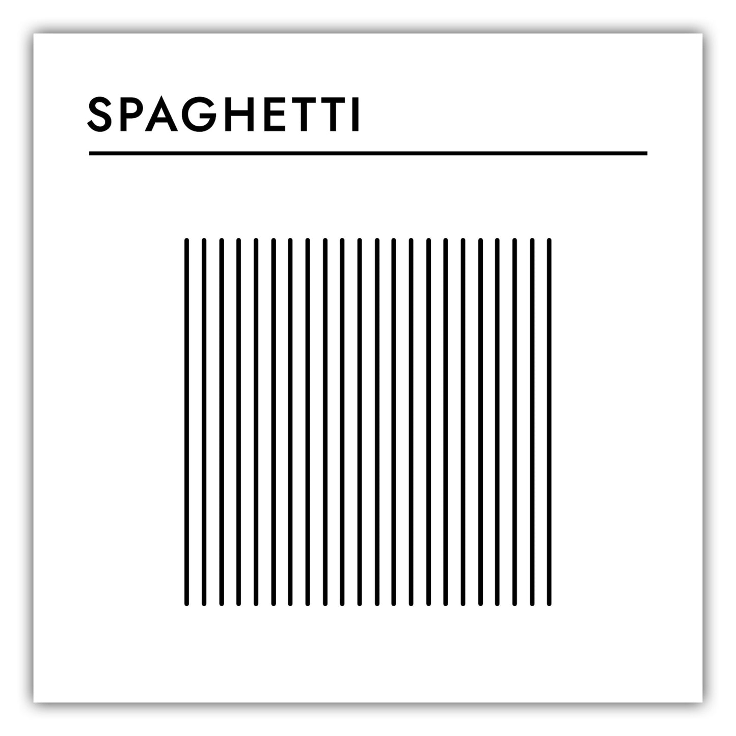 Poster Pasta - Spaghetti #2