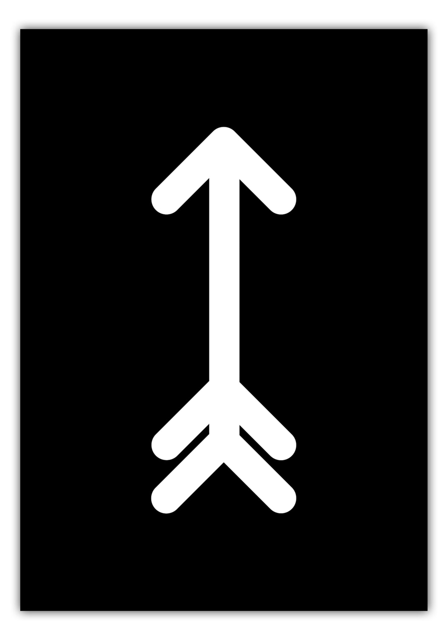 Poster Pfeil
