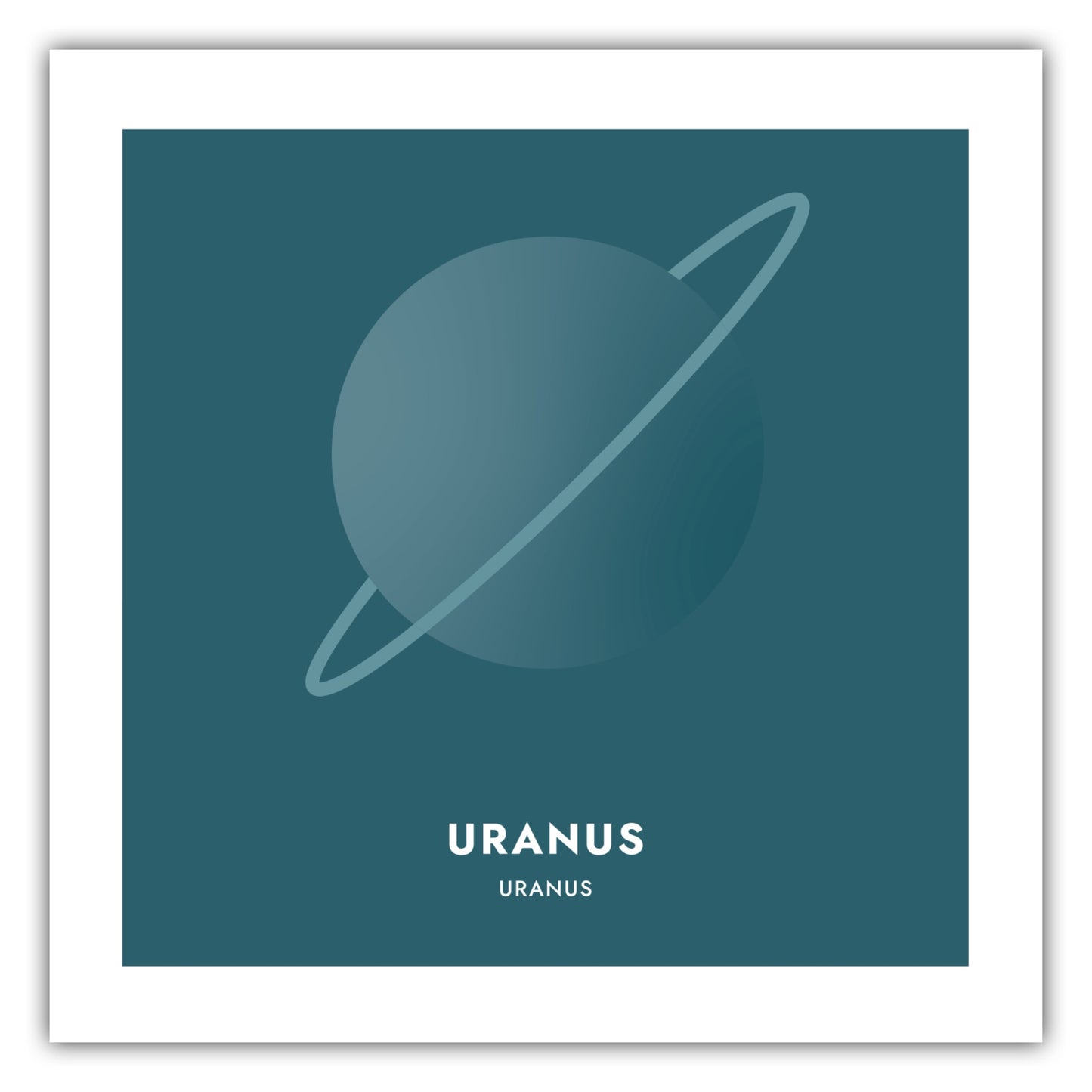 Poster Planeten - Uranus - Uranus