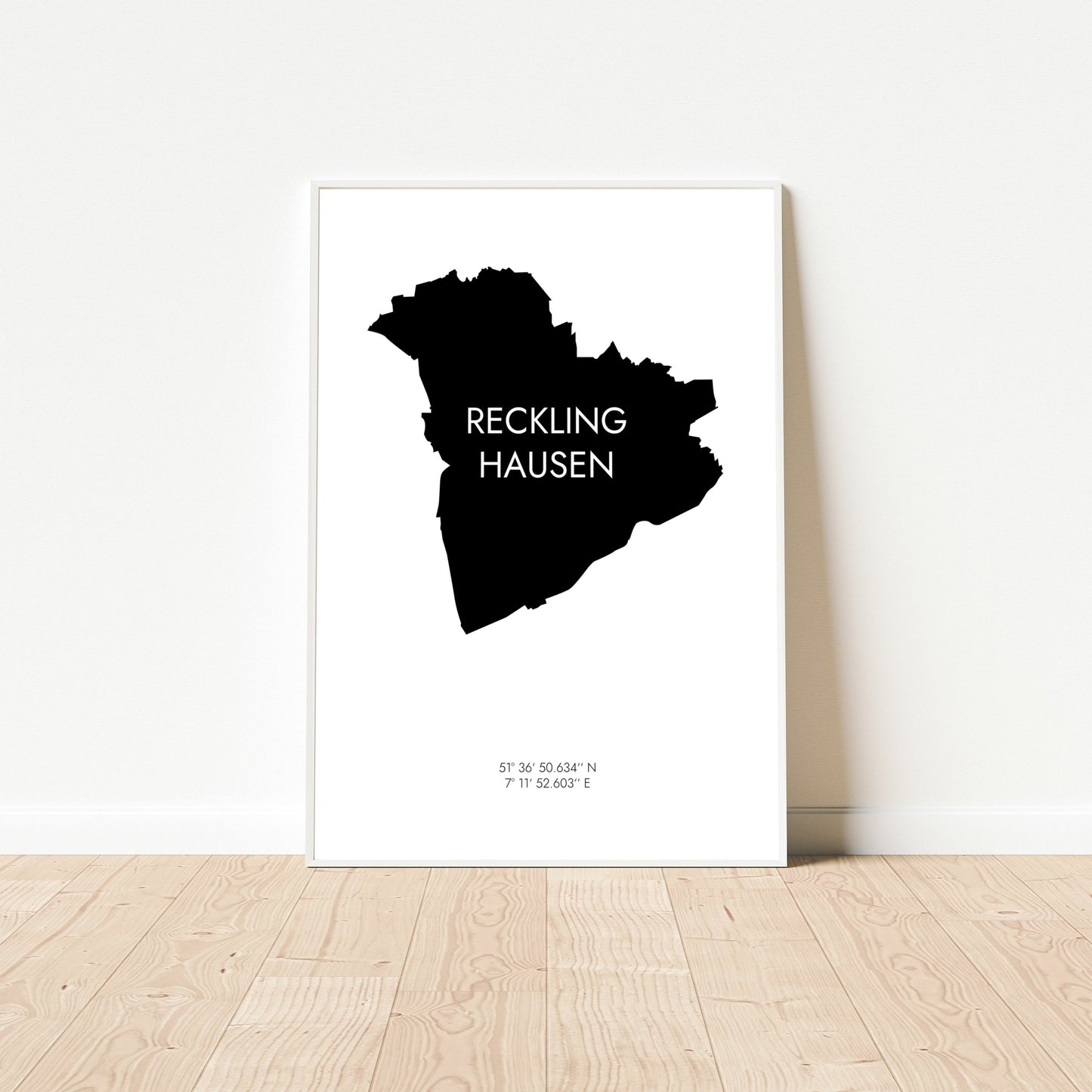 Poster Recklinghausen Koordinaten #6