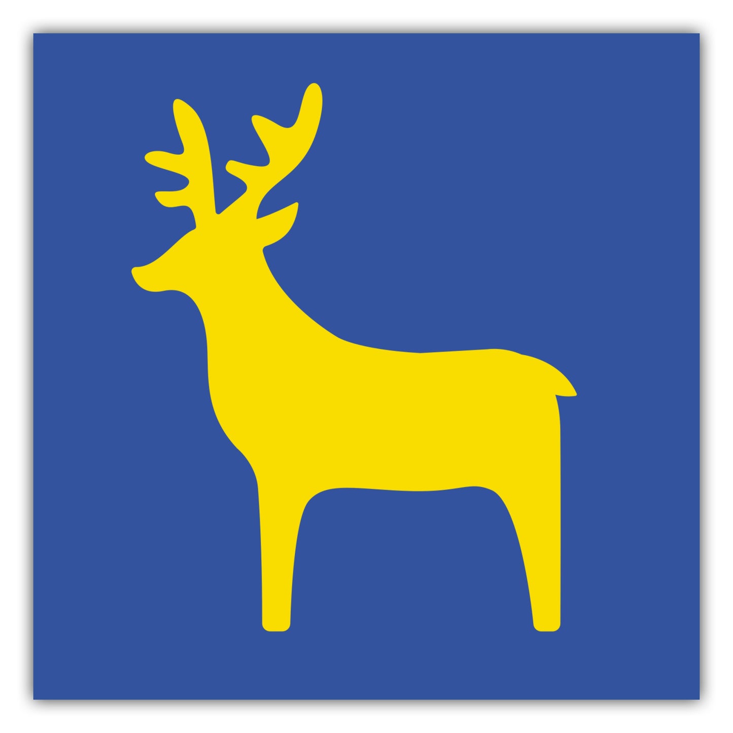 Poster Rentier groß