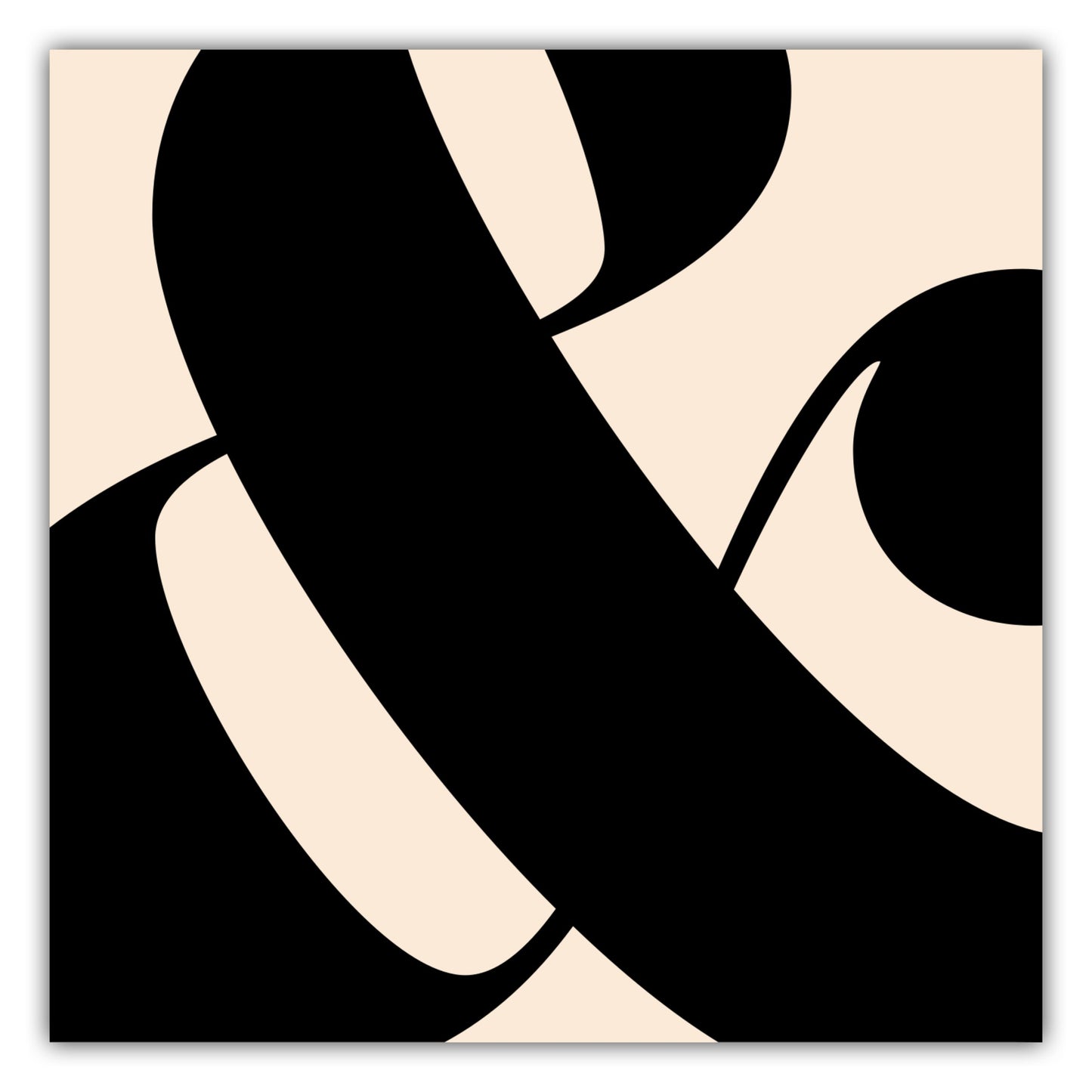 Poster Satzzeichen & - Serif