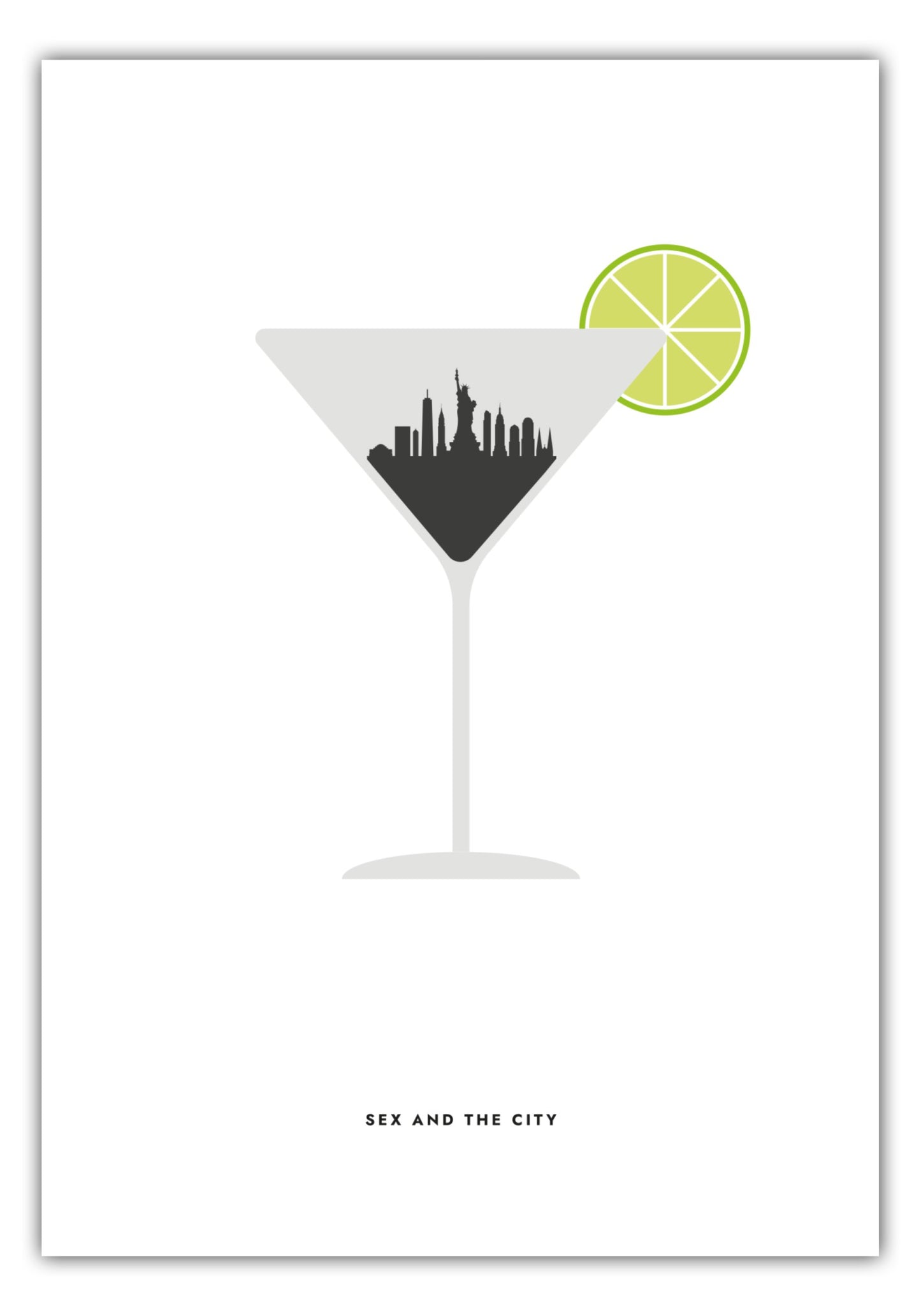 Poster Sex And The City - Cosmopolitan Skyline