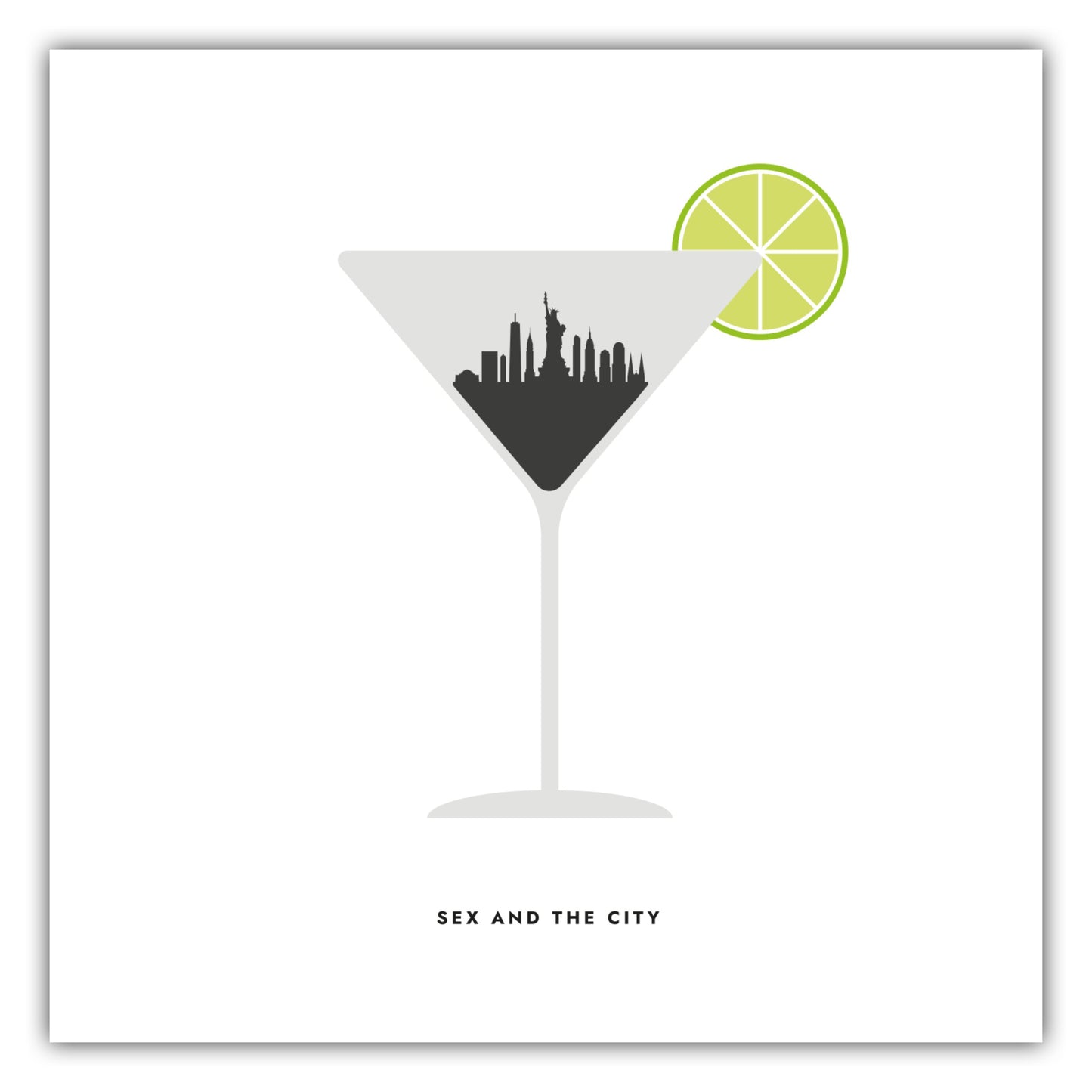 Poster Sex And The City - Cosmopolitan Skyline