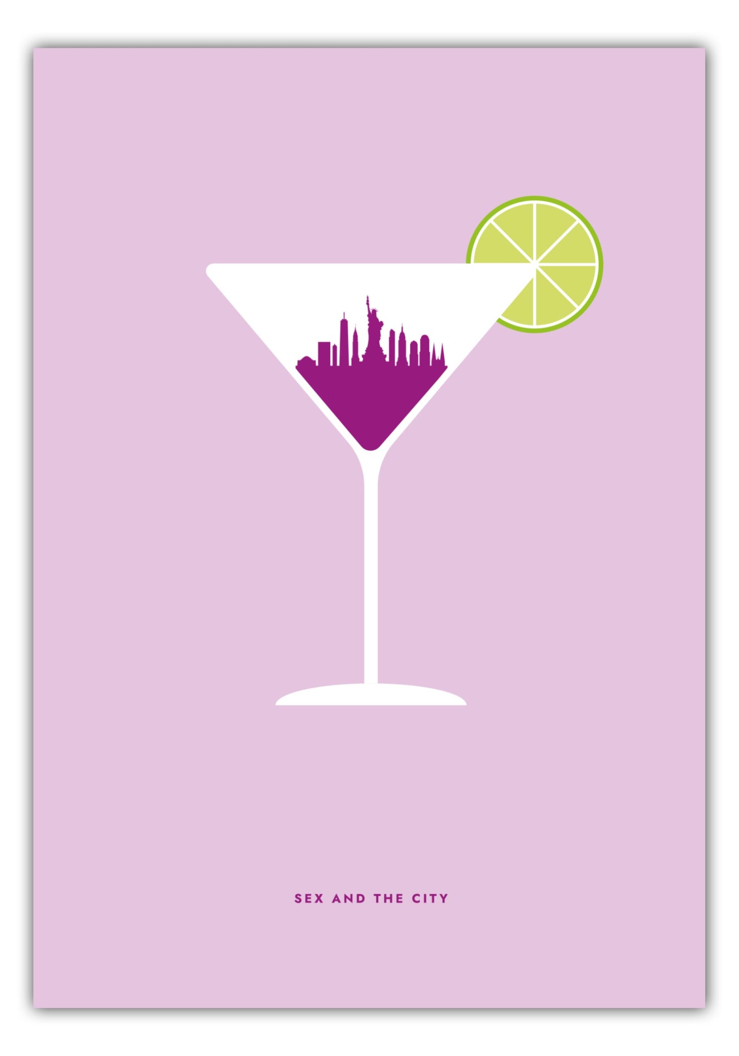 Poster Sex And The City - Cosmopolitan Skyline