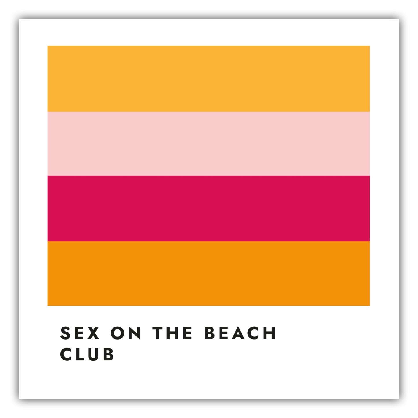 Poster Sex On The Beach Club