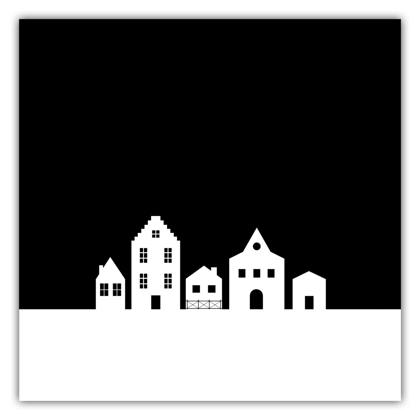 Poster Skandi-Straße