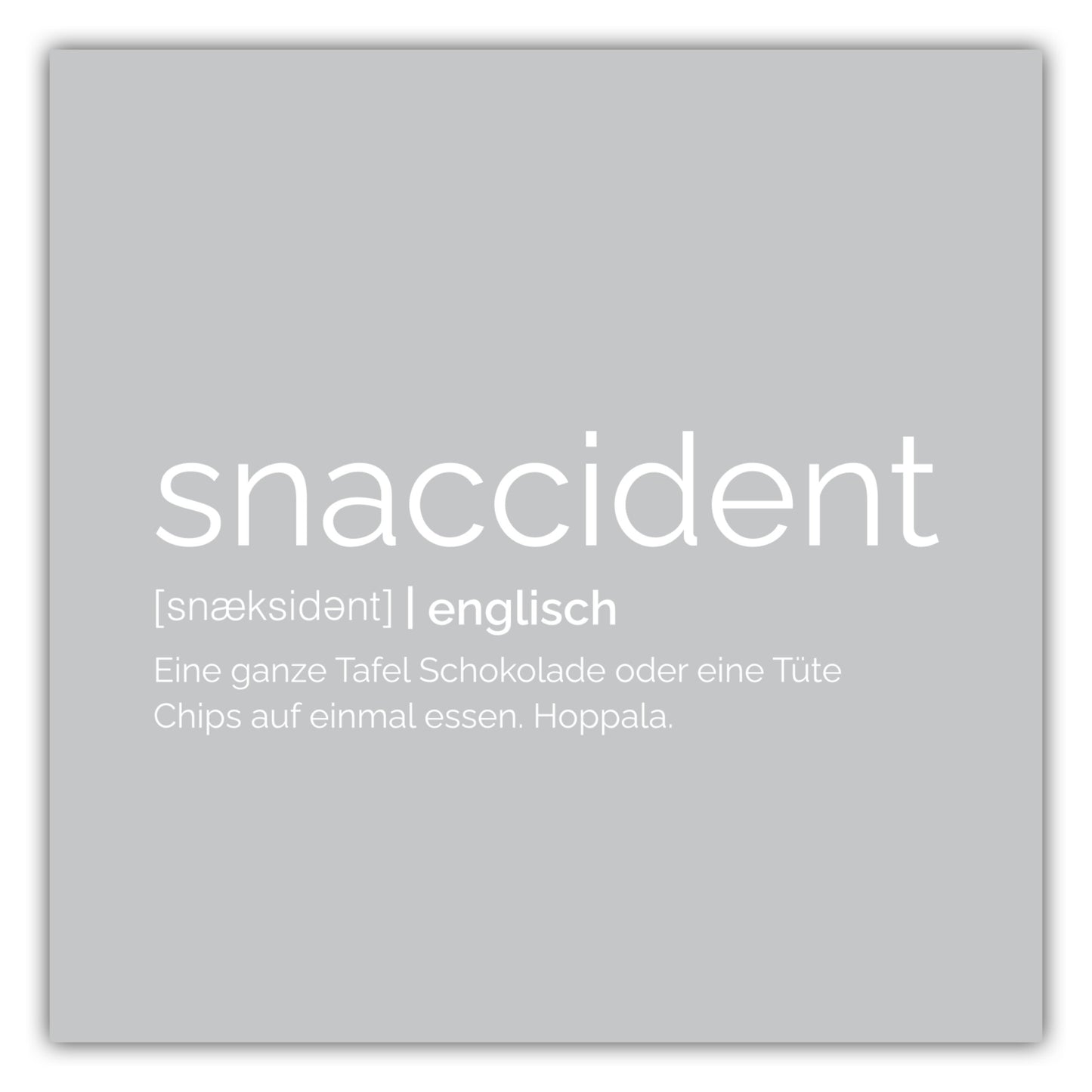 Poster Snaccident