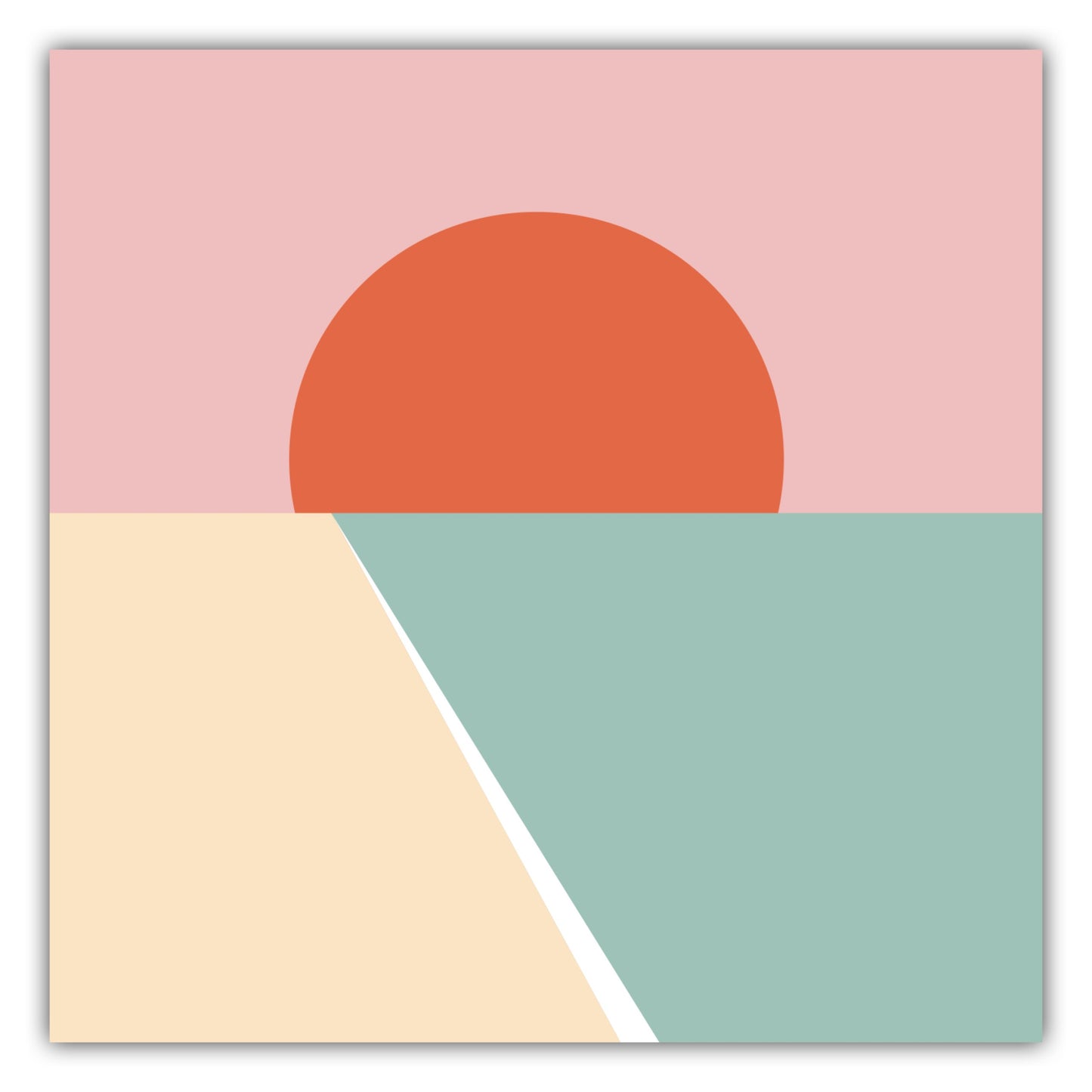 Poster Sonnenuntergang - Dreamy Dutch Collection