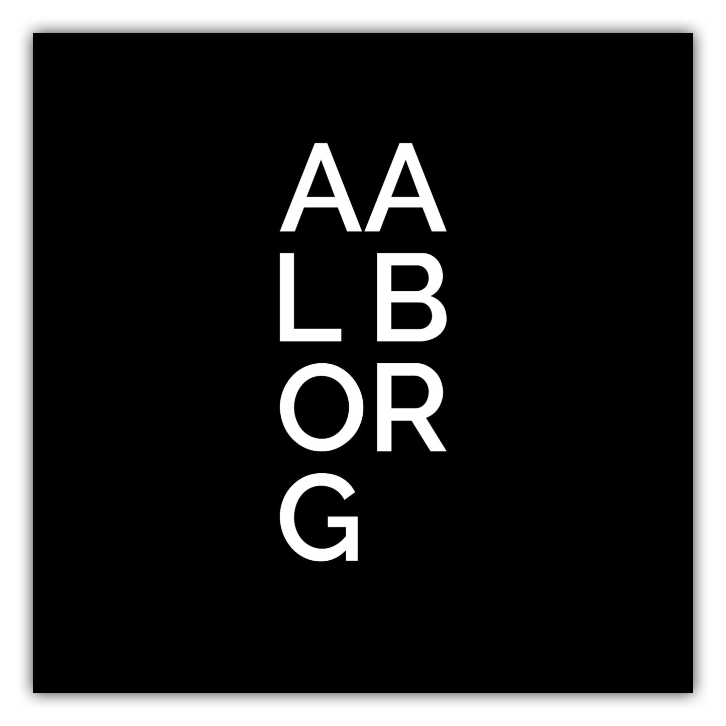 Poster Stadt AALBORG