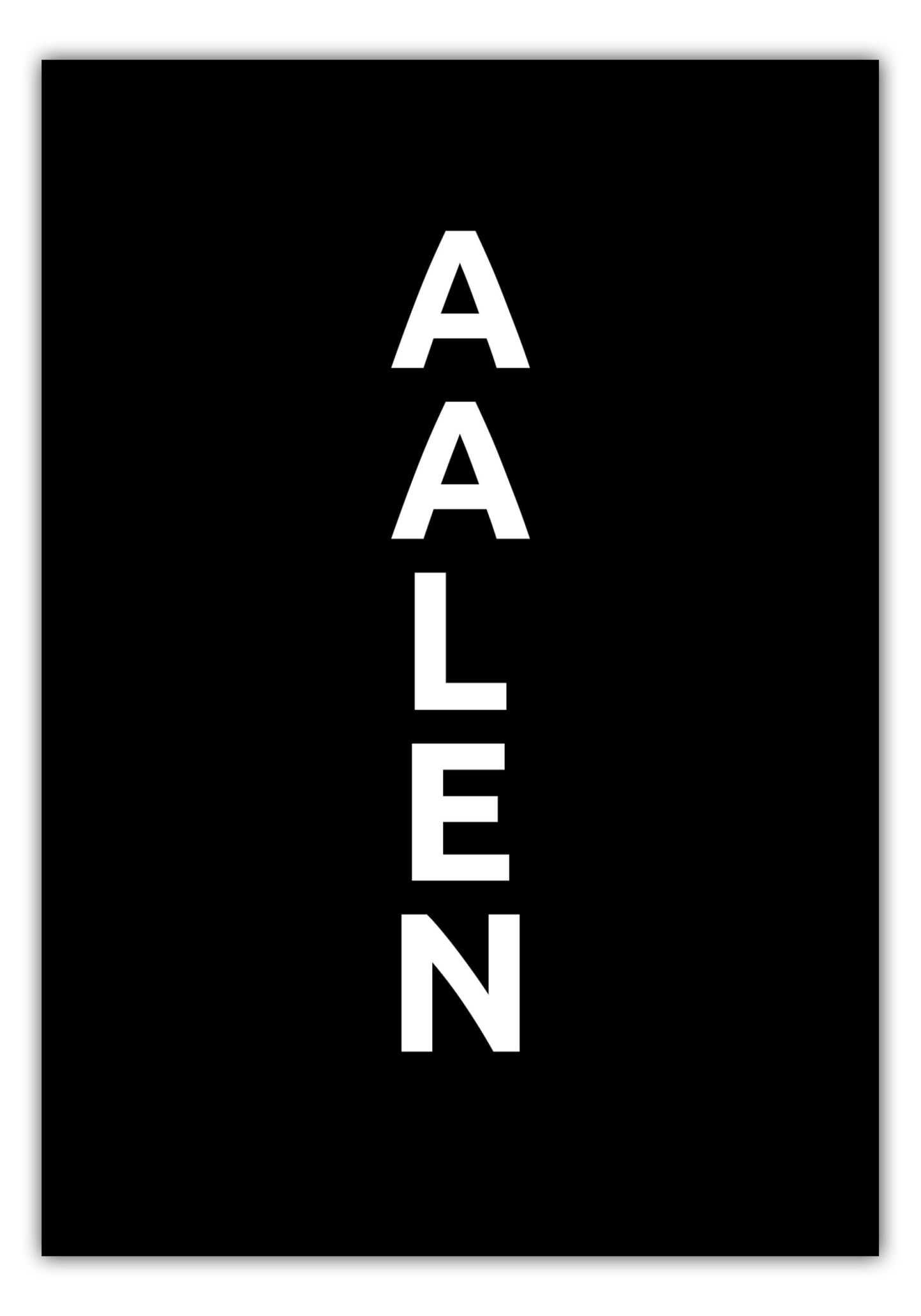 Poster Stadt AALEN