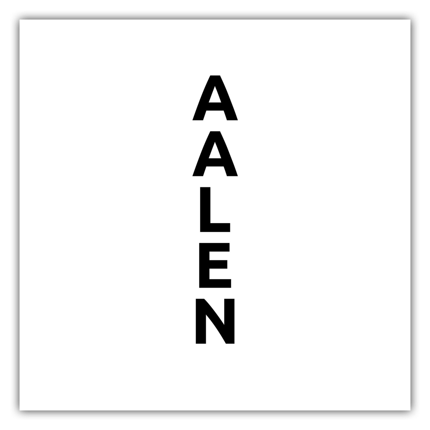 Poster Stadt AALEN