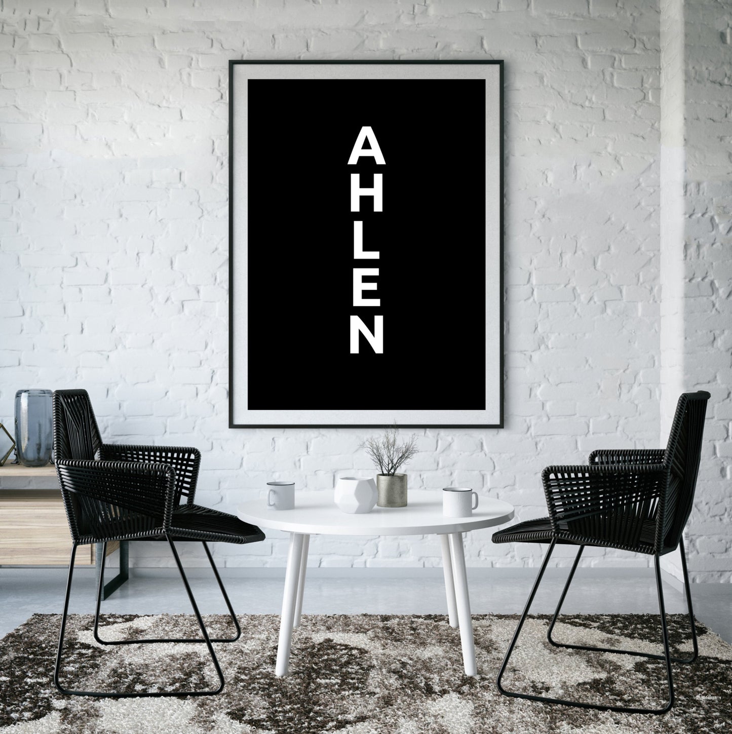 Poster Stadt AHLEN