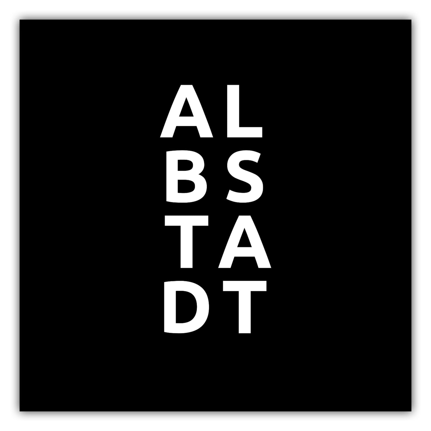 Poster Stadt ALBSTADT