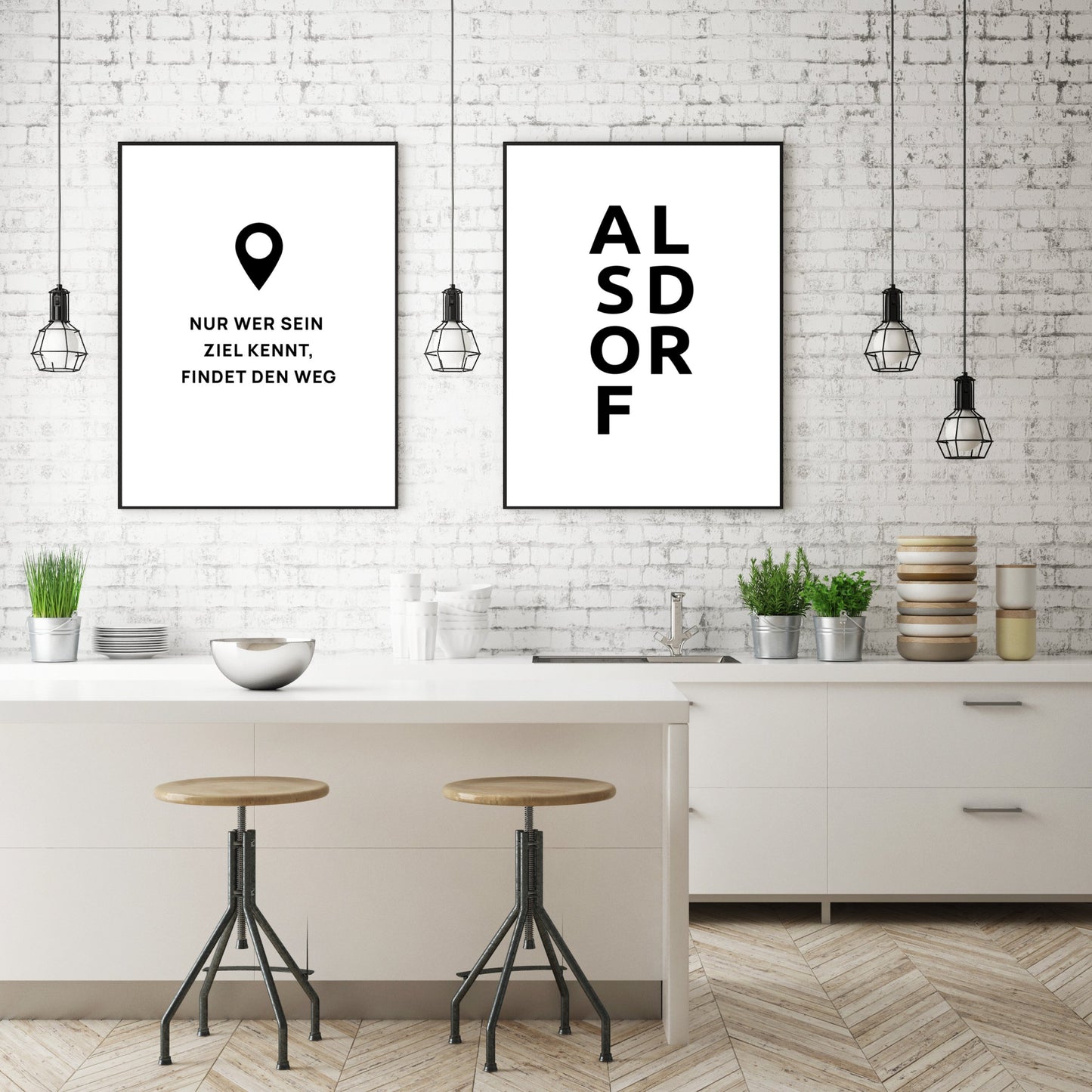 Poster Stadt ALSDORF