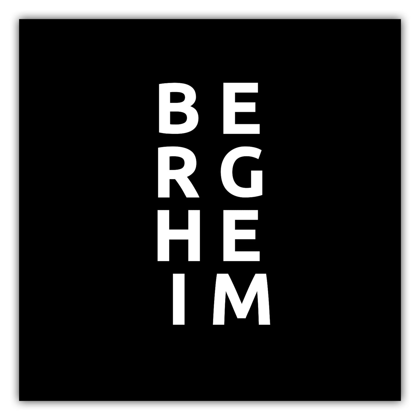 Poster Stadt BERGHEIM