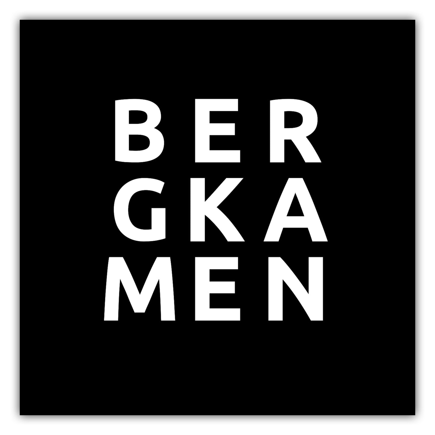 Poster Stadt BERGKAMEN