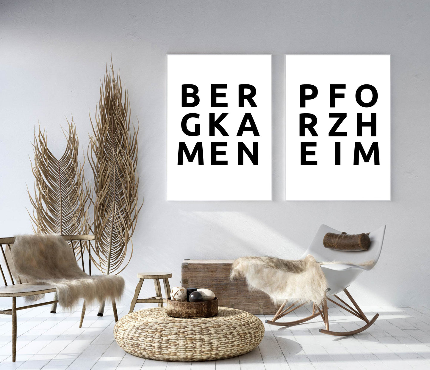 Poster Stadt BERGKAMEN