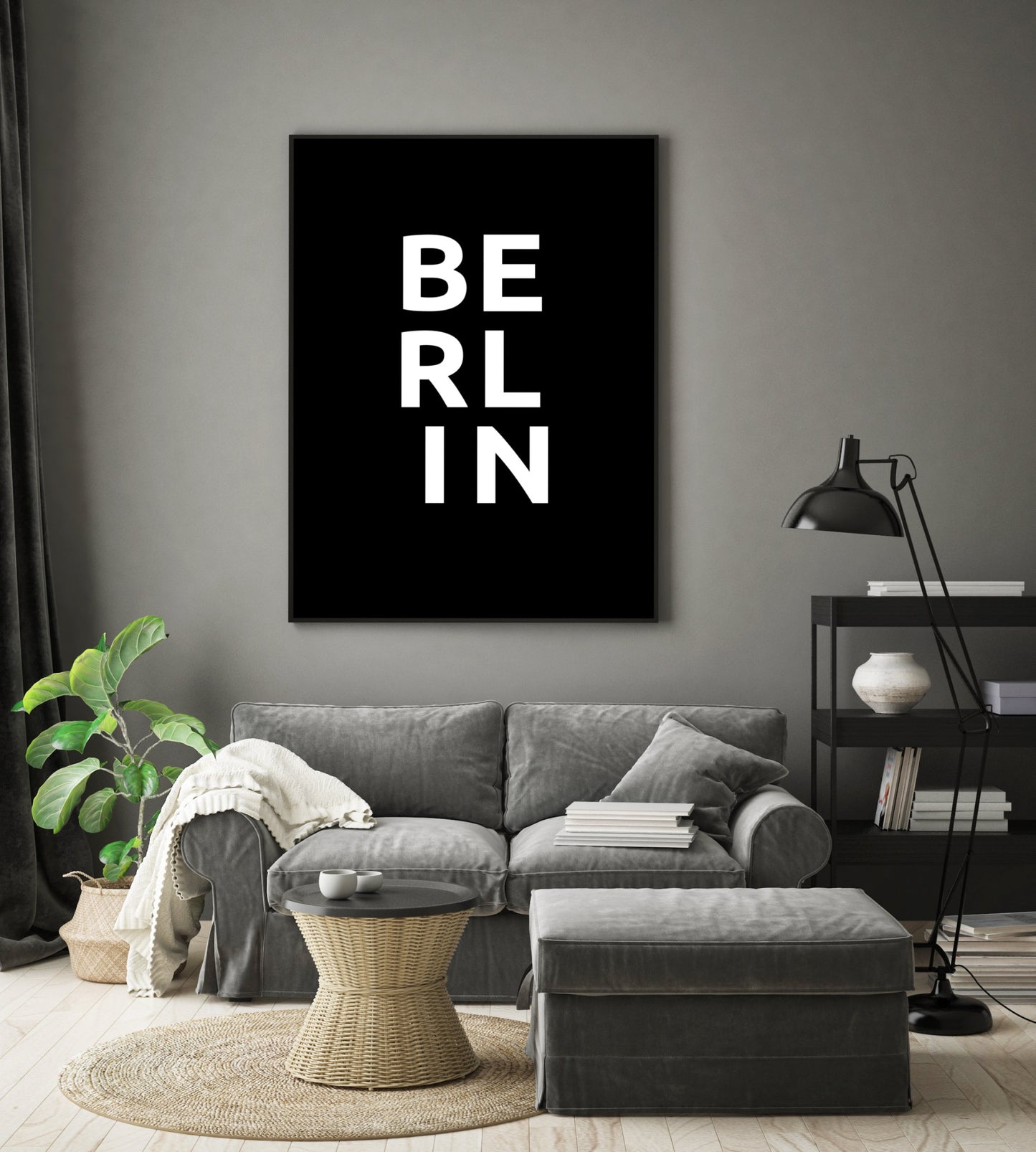 Poster Stadt BERLIN