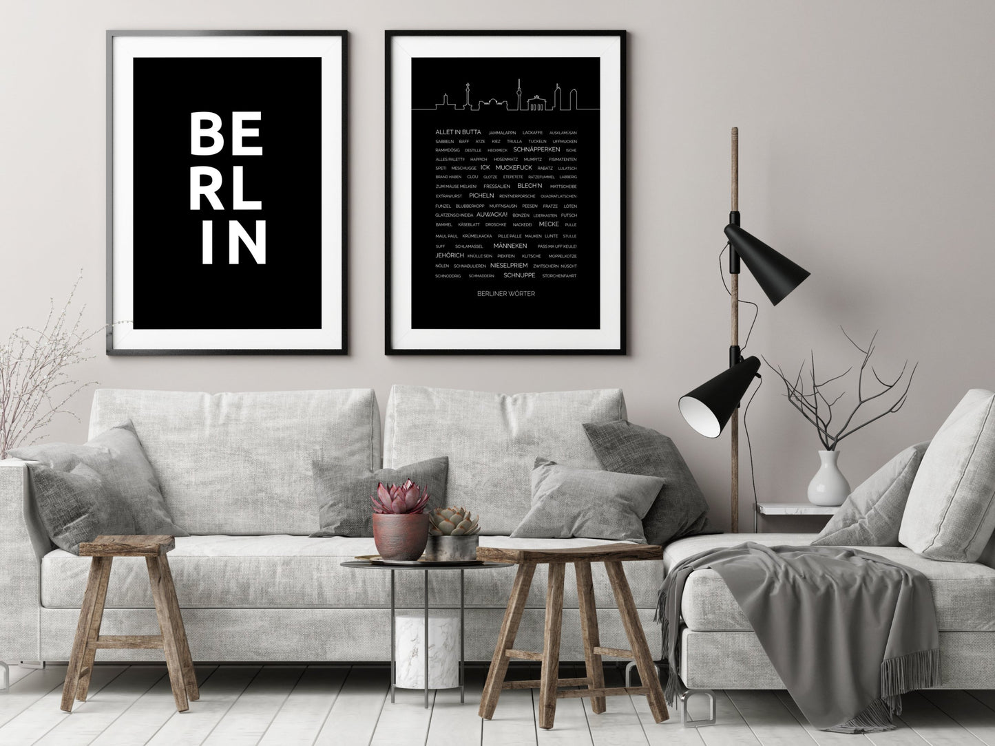Poster Stadt BERLIN