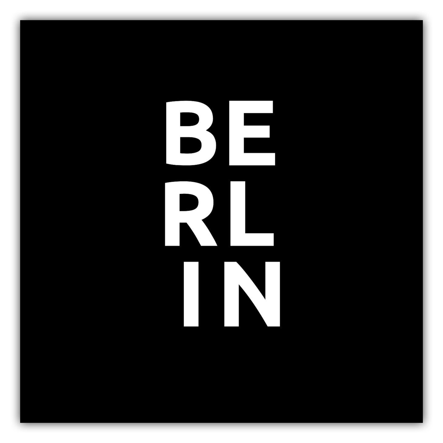 Poster Stadt BERLIN