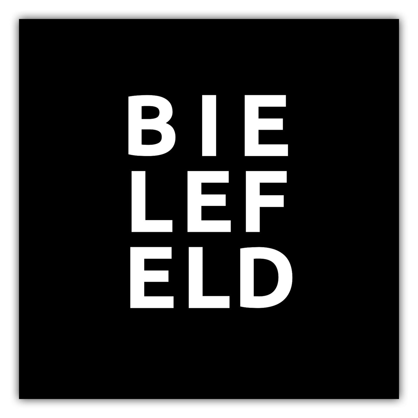 Poster Stadt BIELEFELD