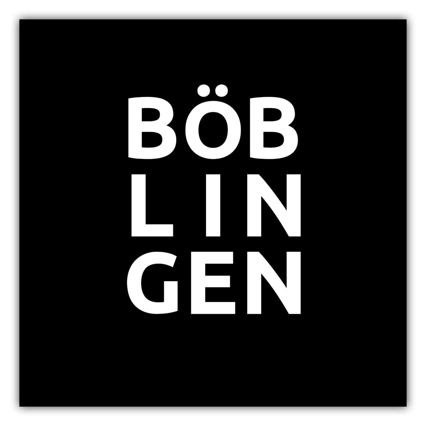 Poster Stadt BöBLINGEN